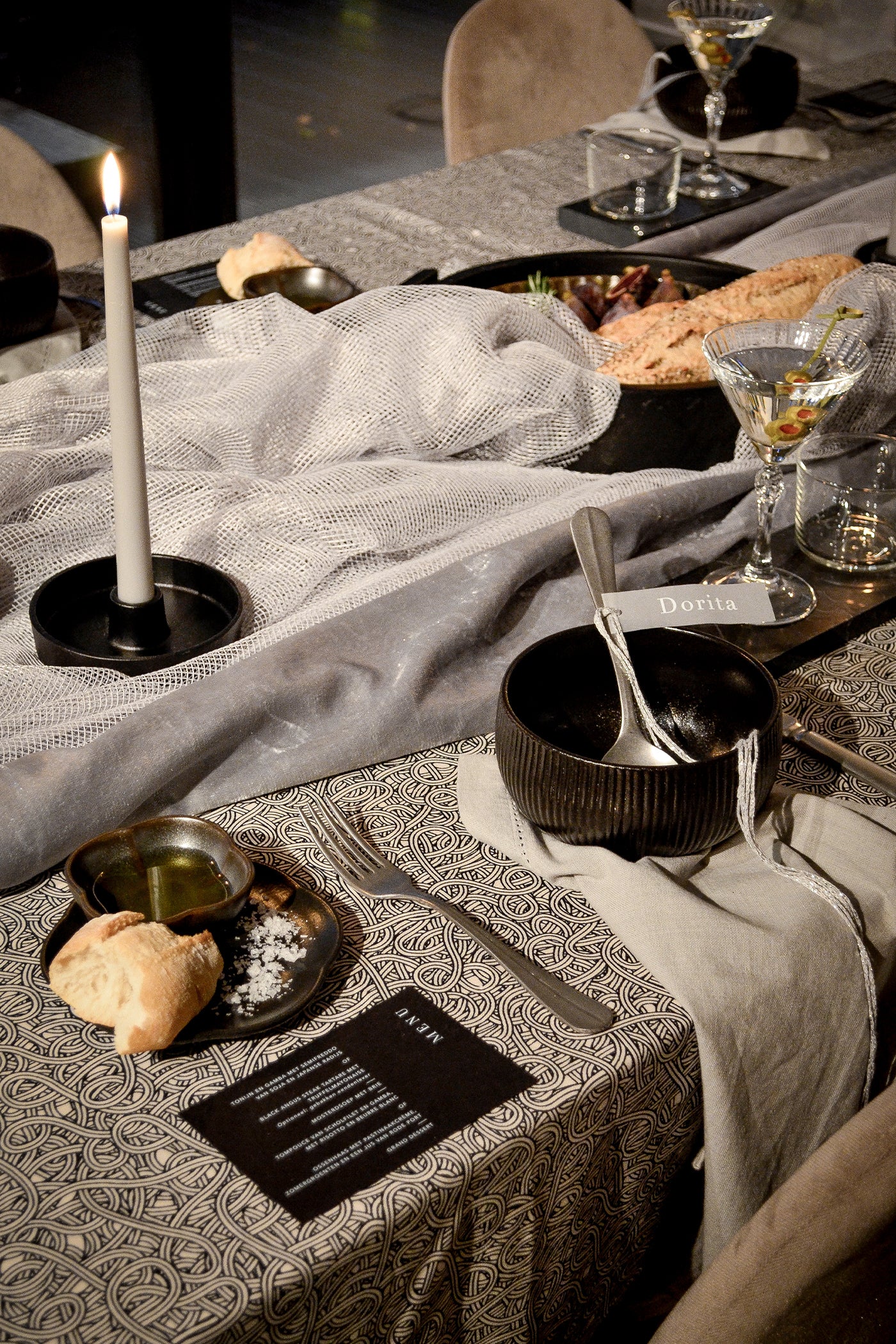 Chic met stemmig zwart