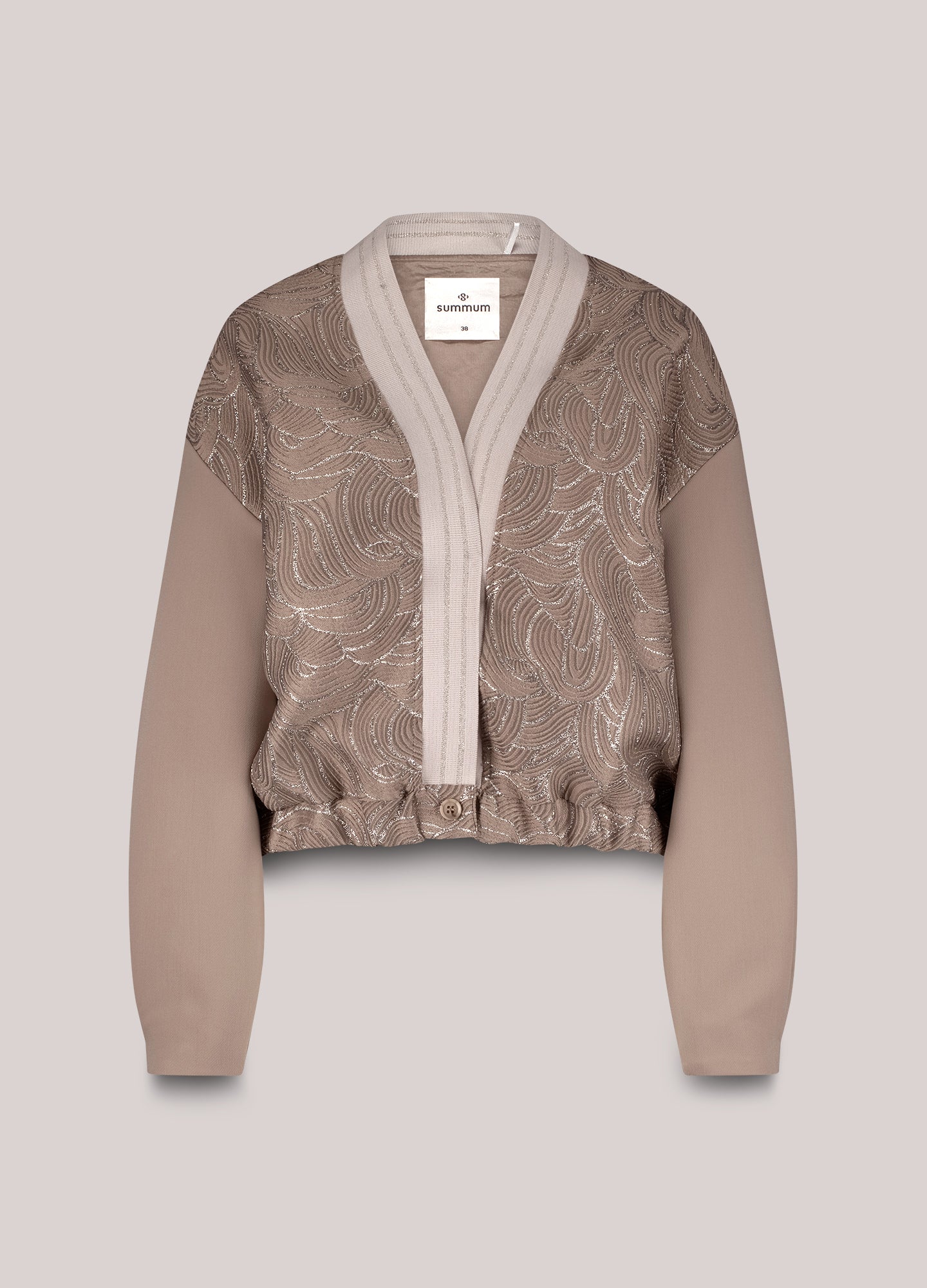 Bomberjacke Jacquard/Foam