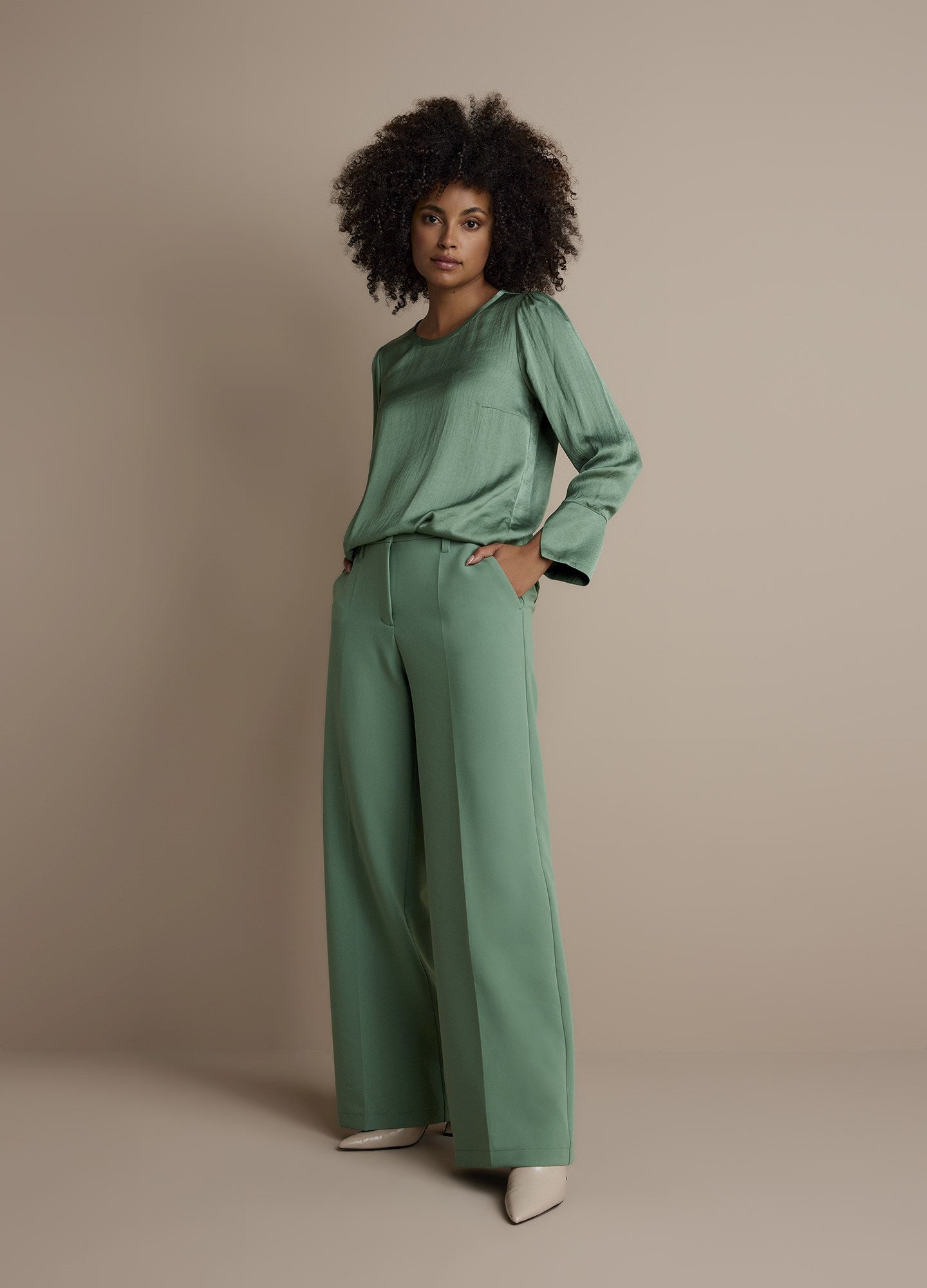 Silky-touch top