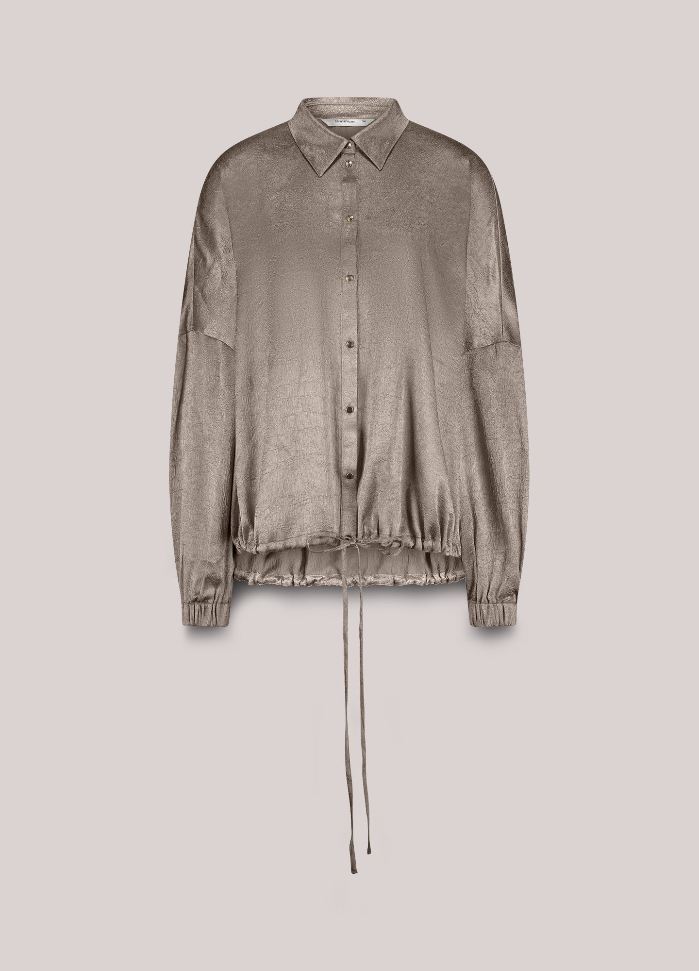 Glänzende weite Bluse