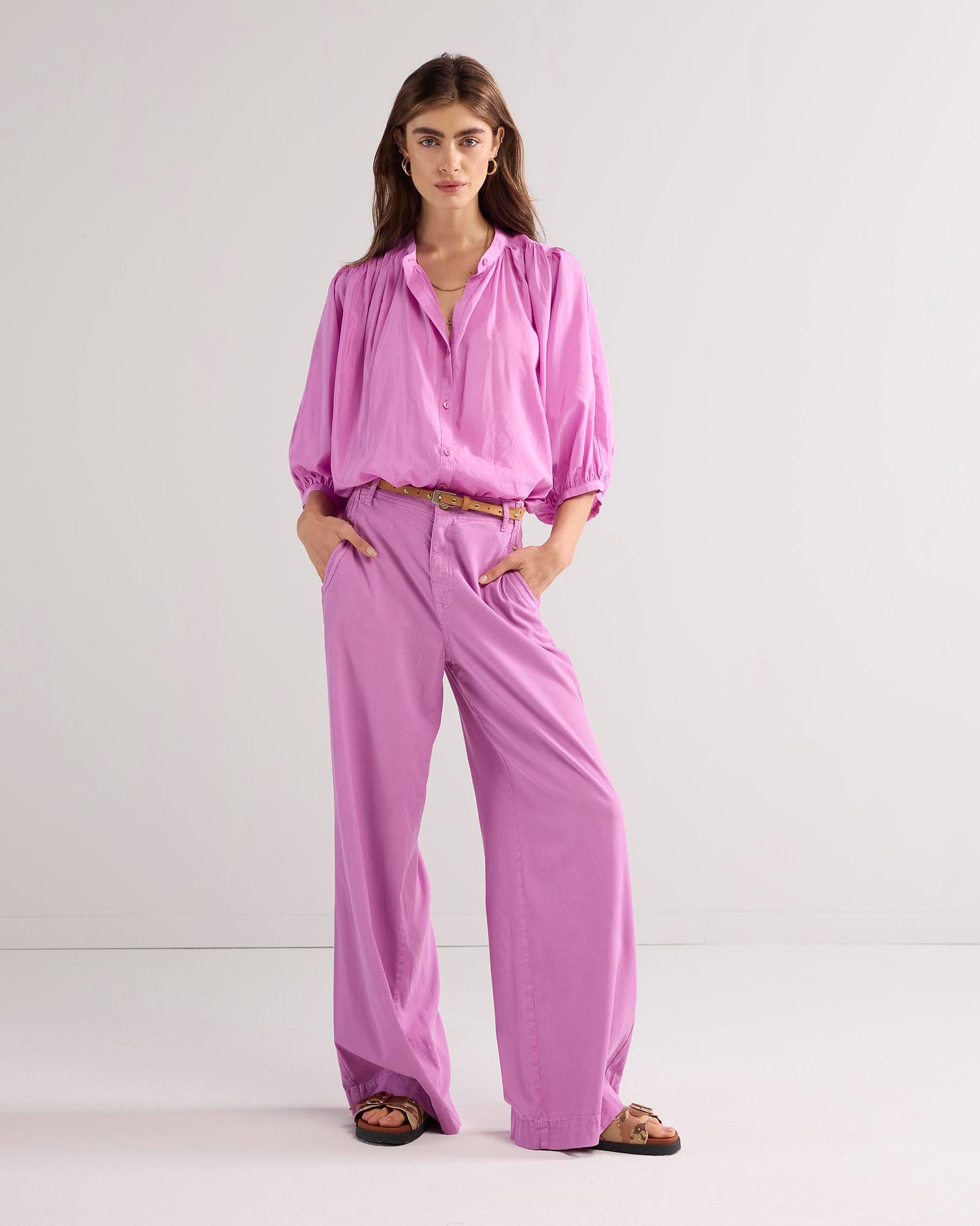Luftige weite Bluse