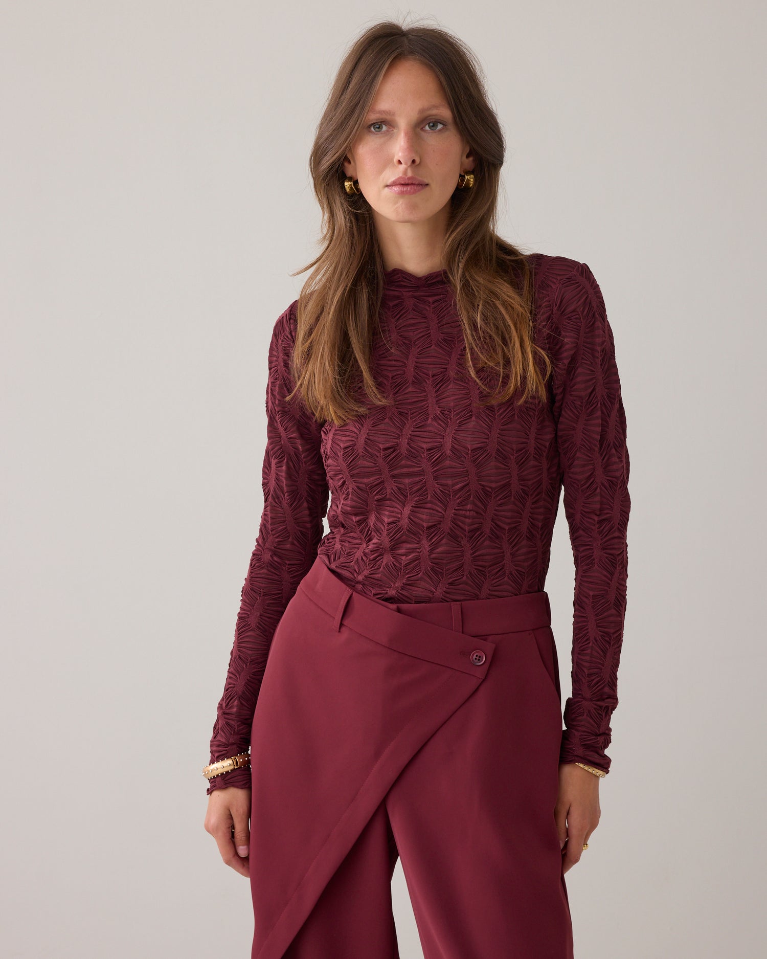 Transparent mesh top