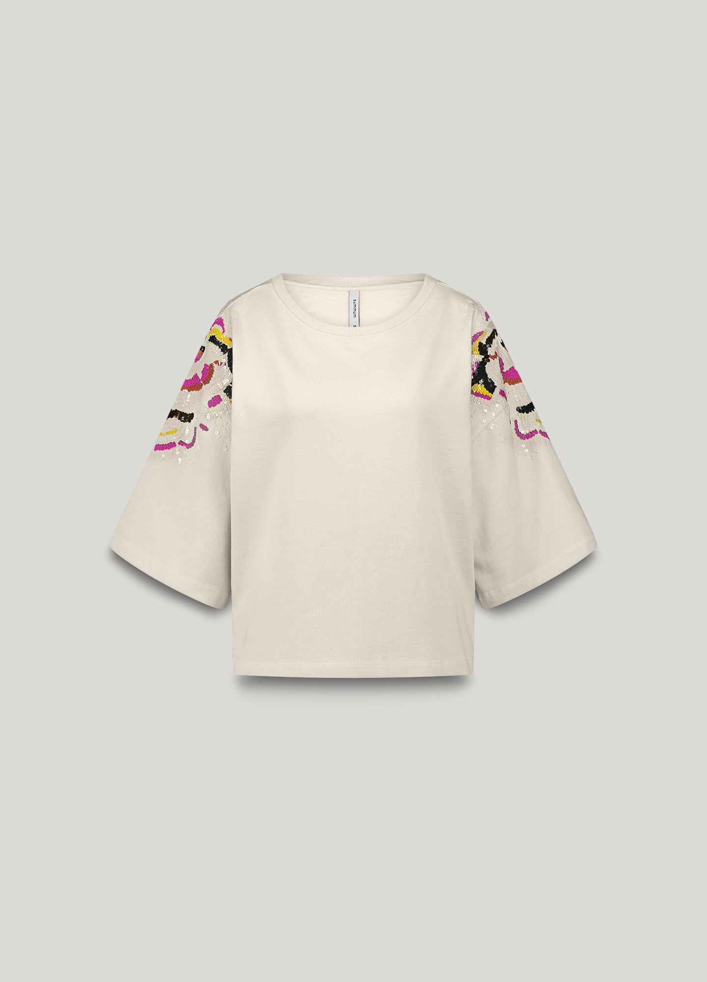Handbestickter boxy Sweater