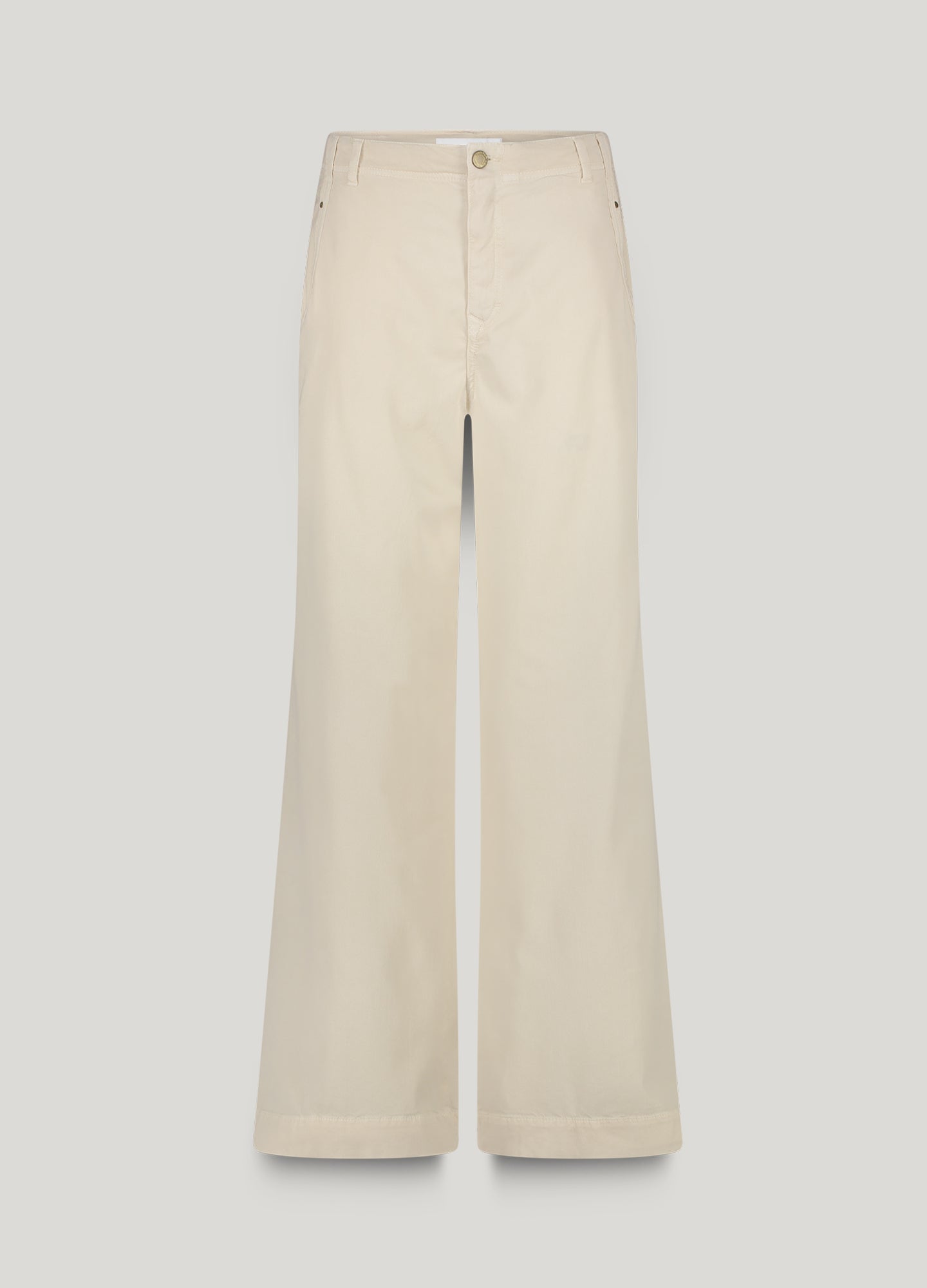 Long trousers in lyocell blend