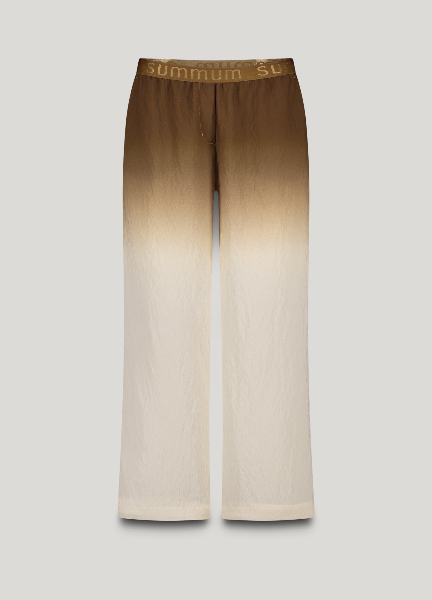 Flowy dip-dye trousers
