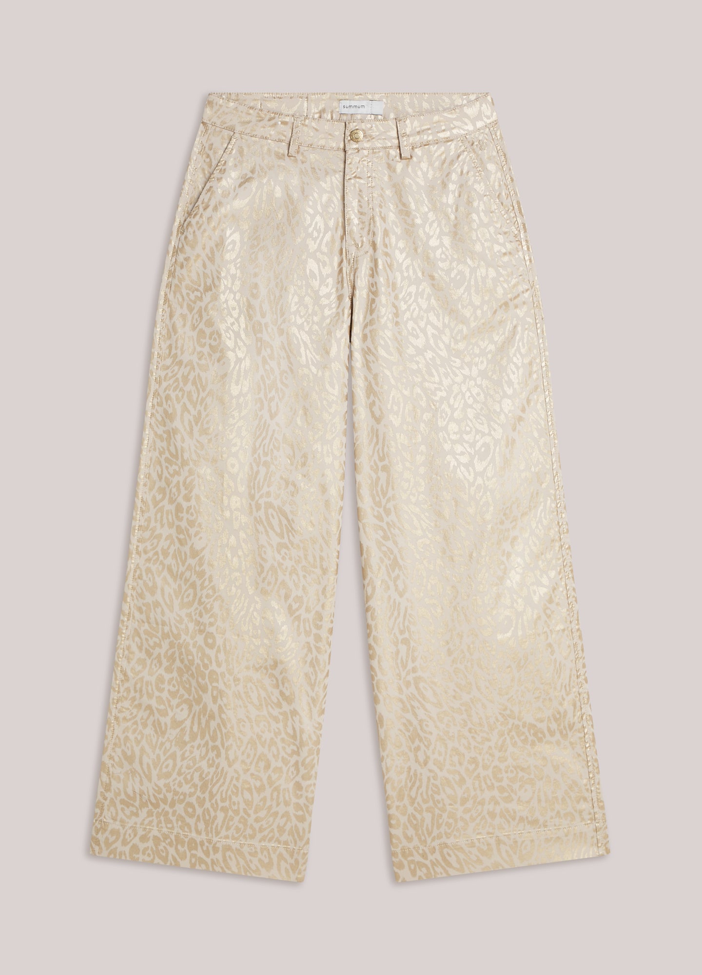 Shiny Leo-Palazzo-Hose