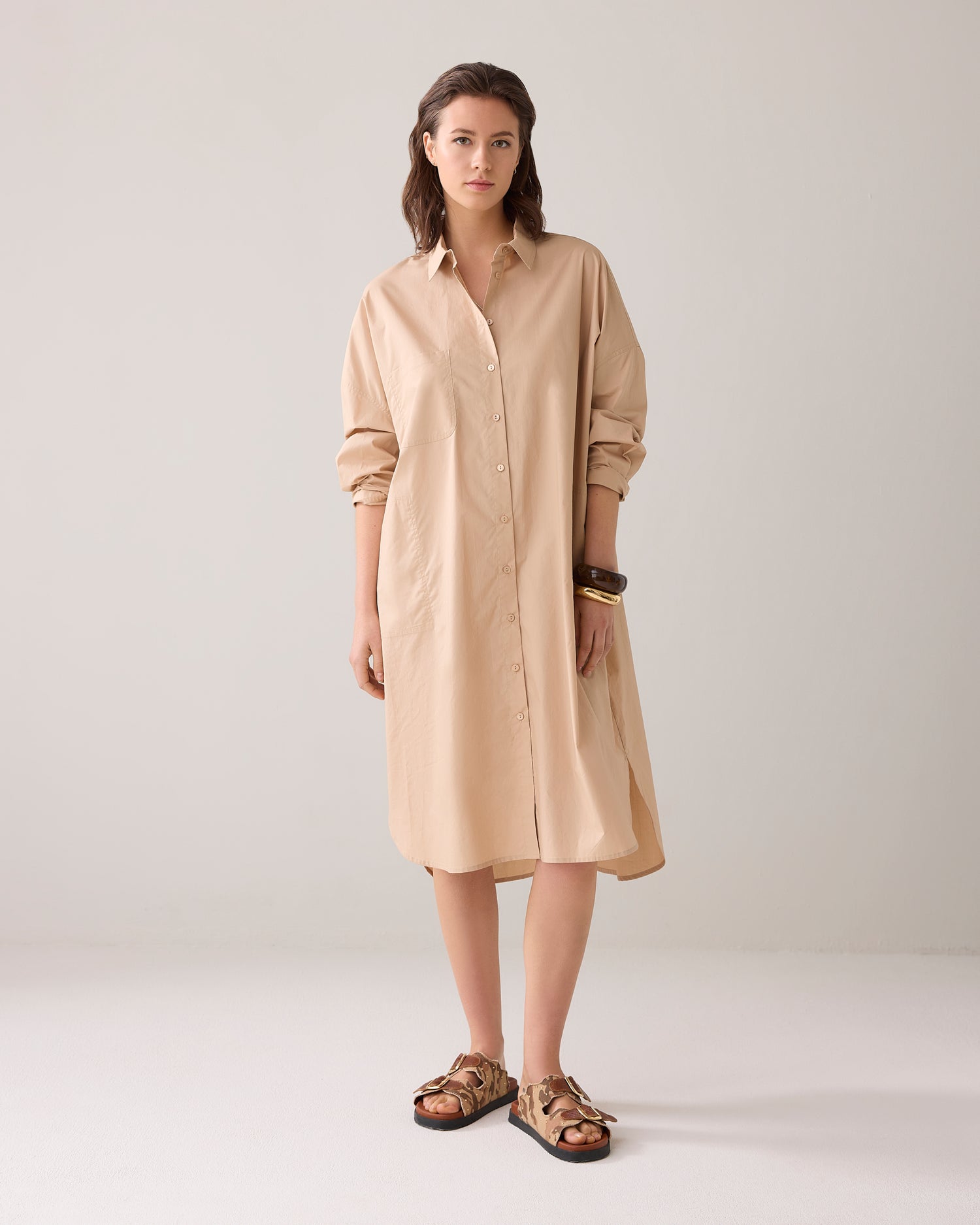 Oversize-Hemdkleid