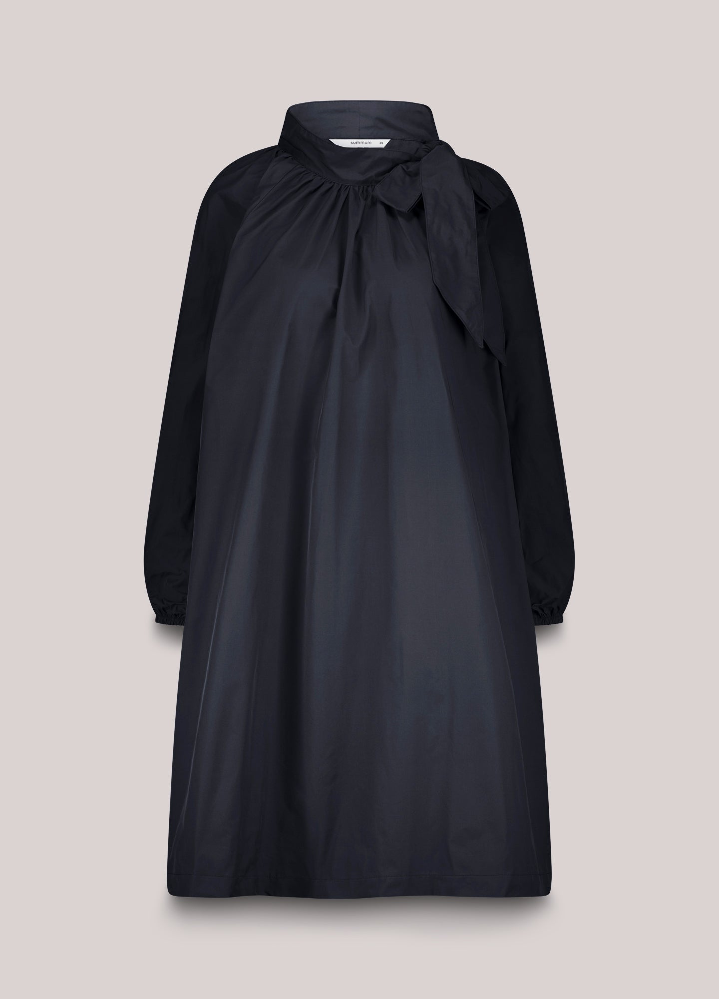 A-Linien-Kleid Taft