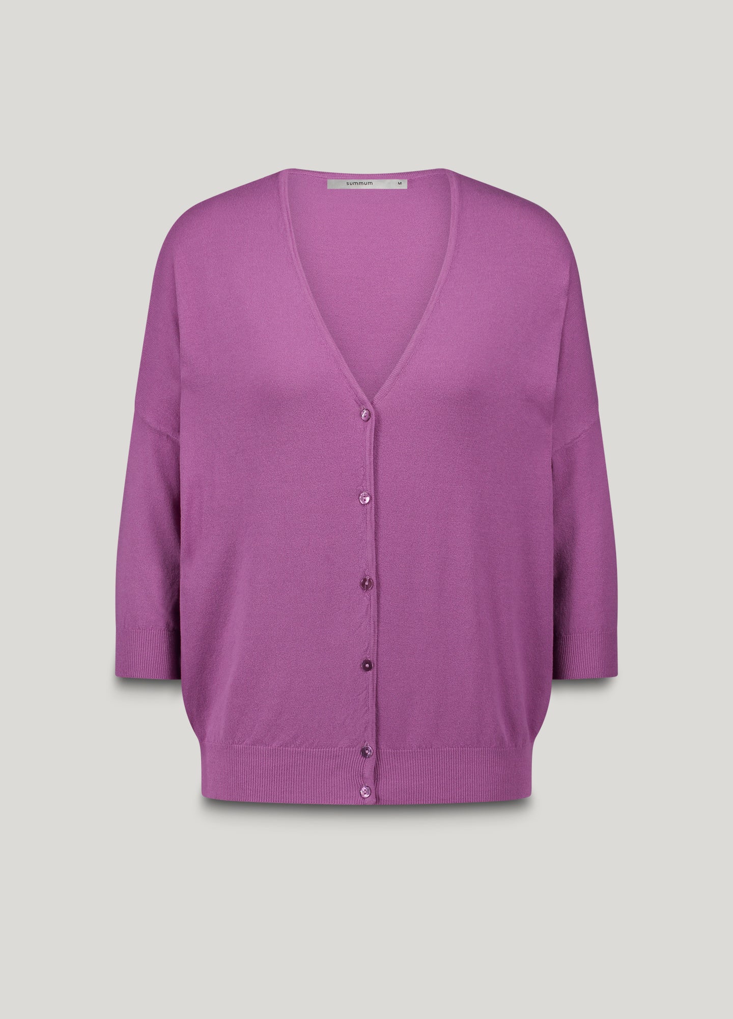 Strickjacke Feinstrick