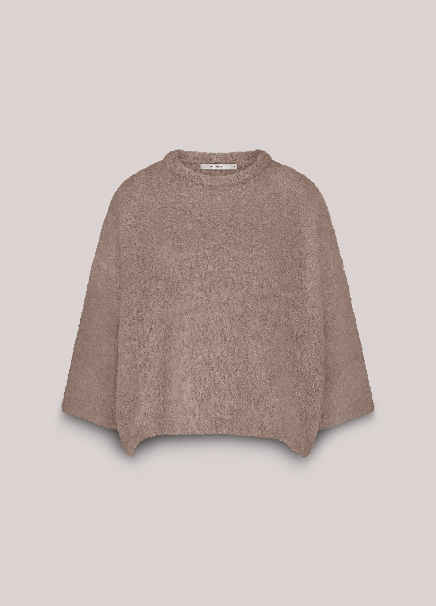Bouclet-Pullover Alpakablend