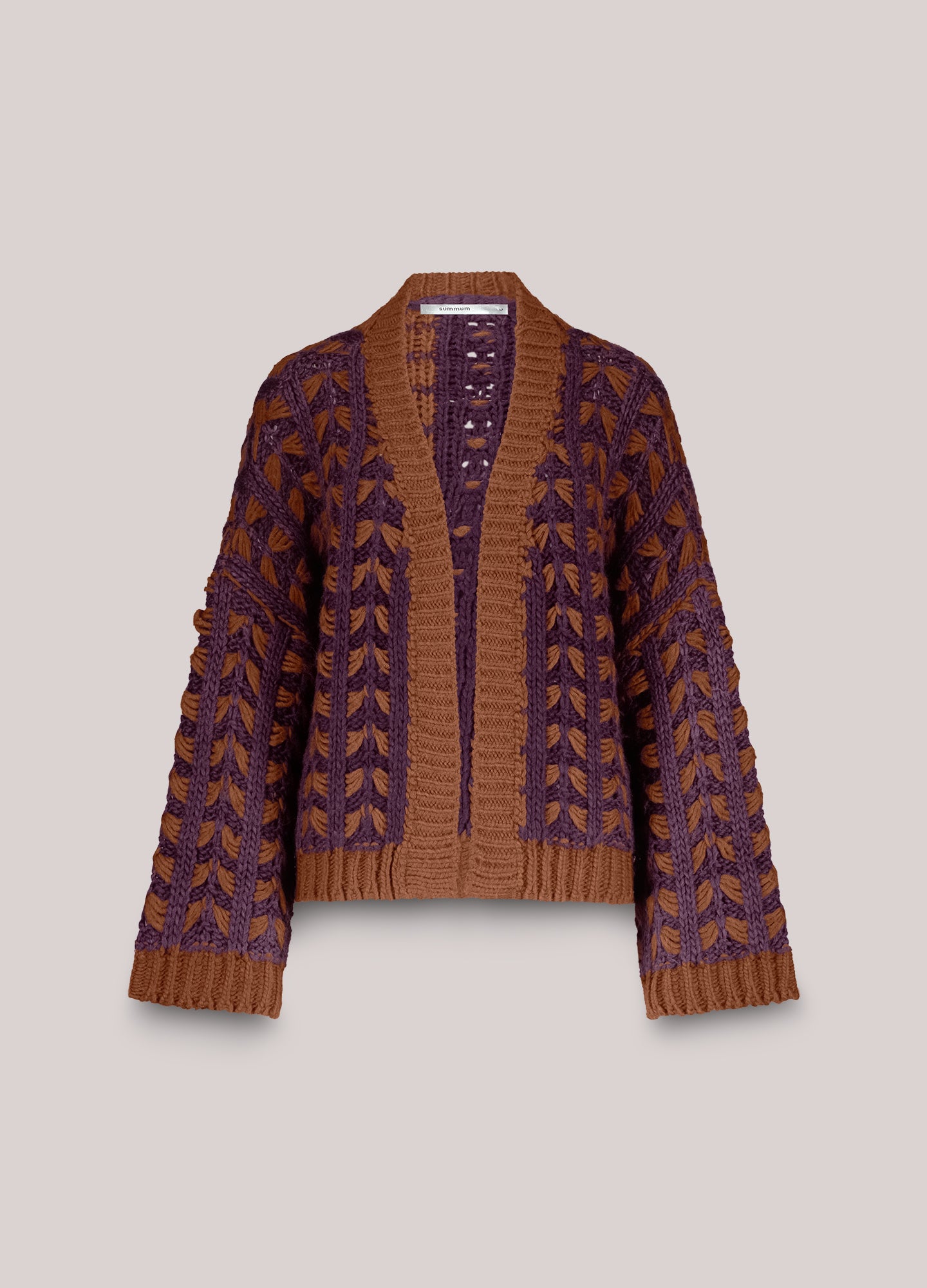 Chunky Strickjacke