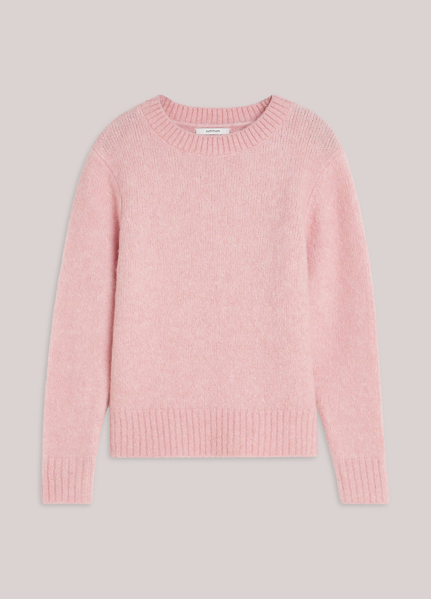 Pullover hairy Alpakablend