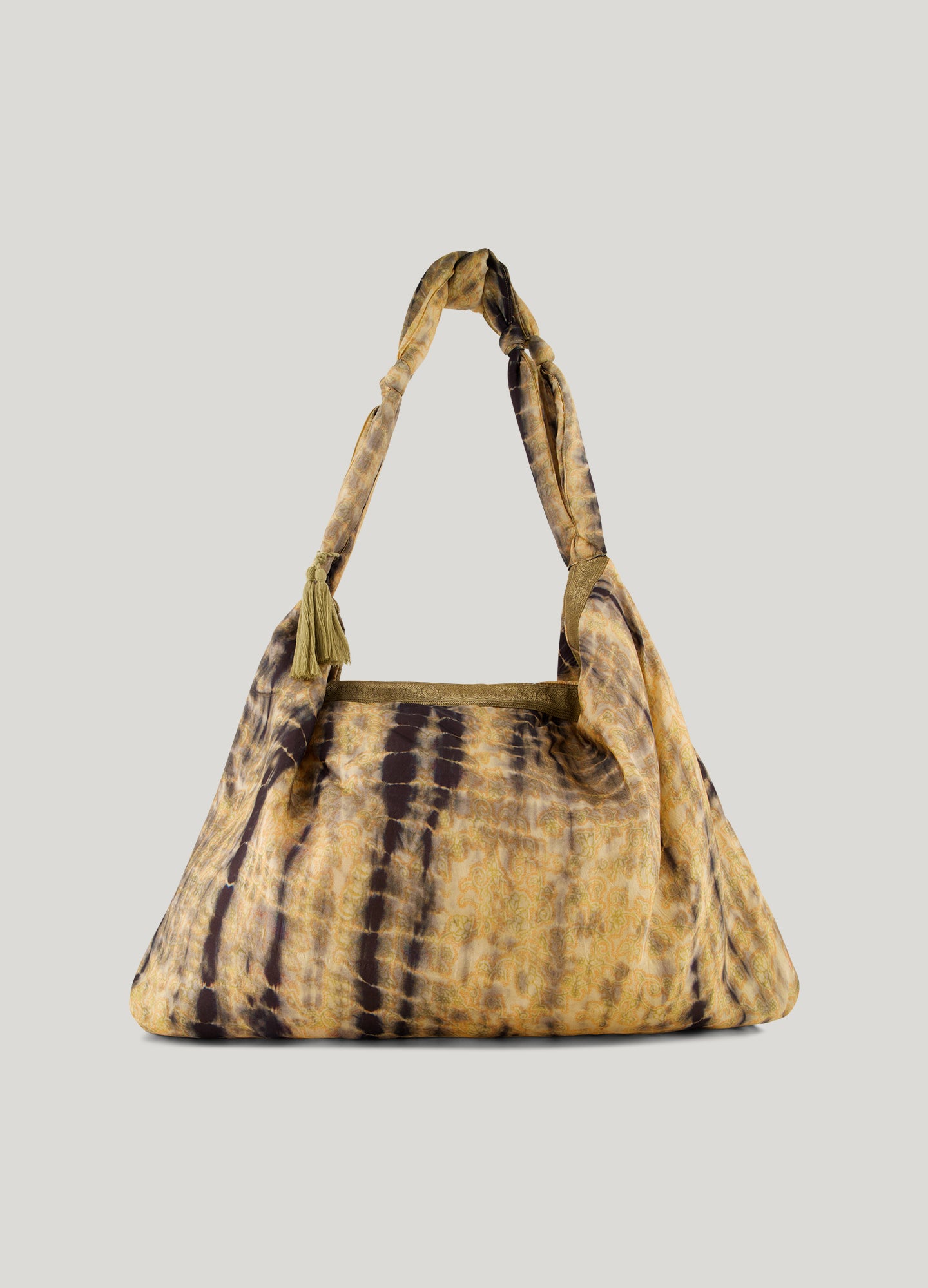 Gewatteerde beach bag