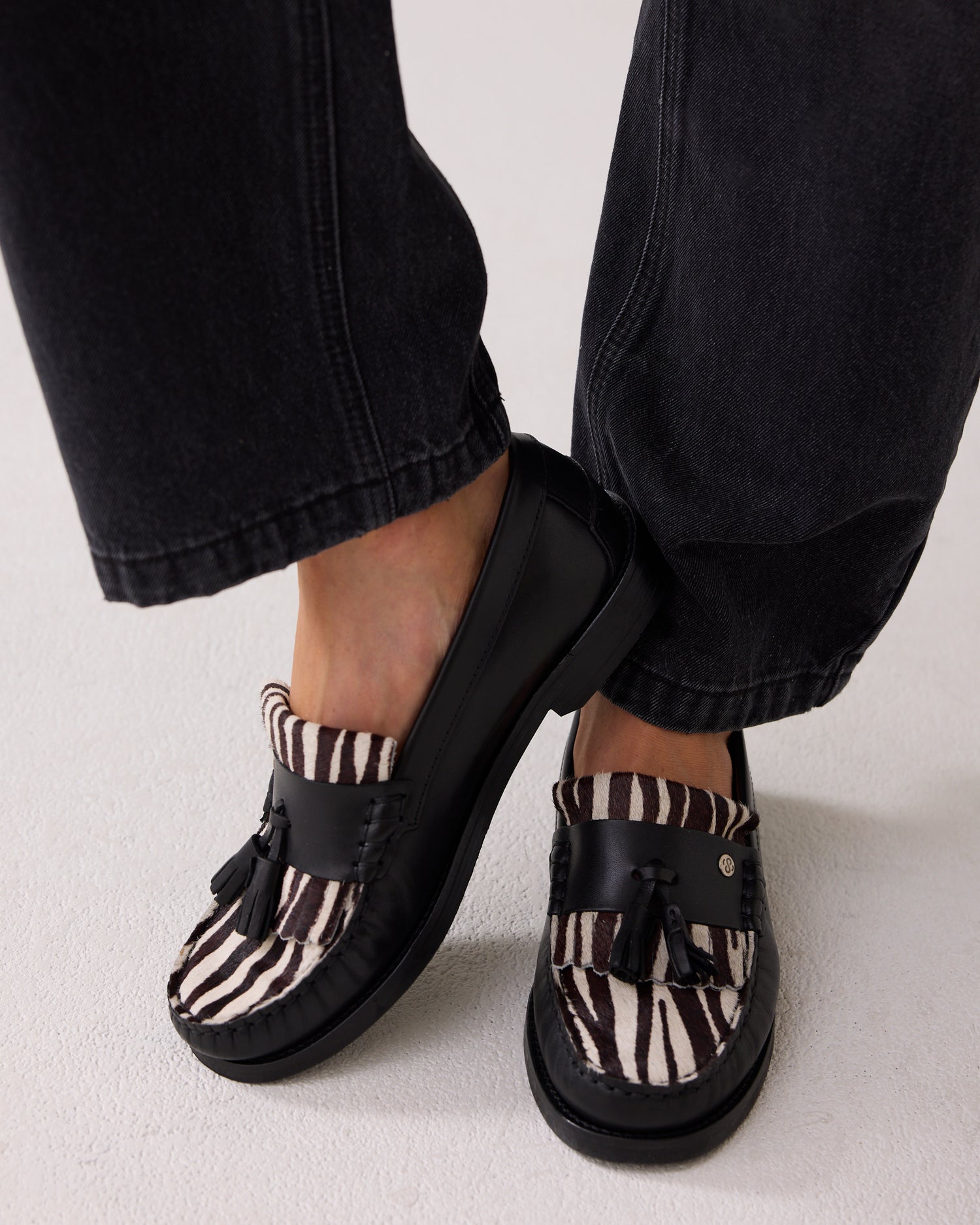 Lederloafer Animal