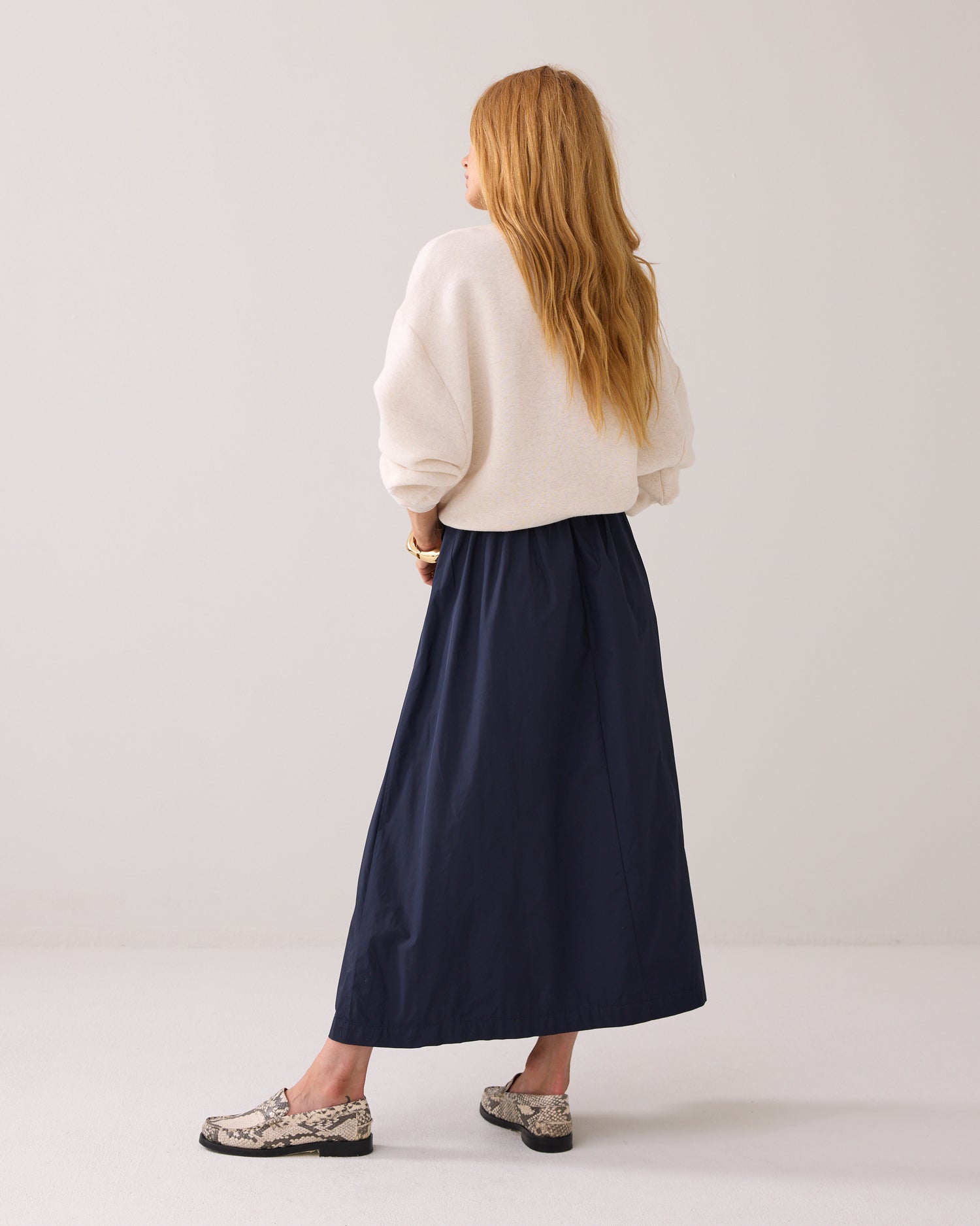 Casual Sweater mit Strasslogo