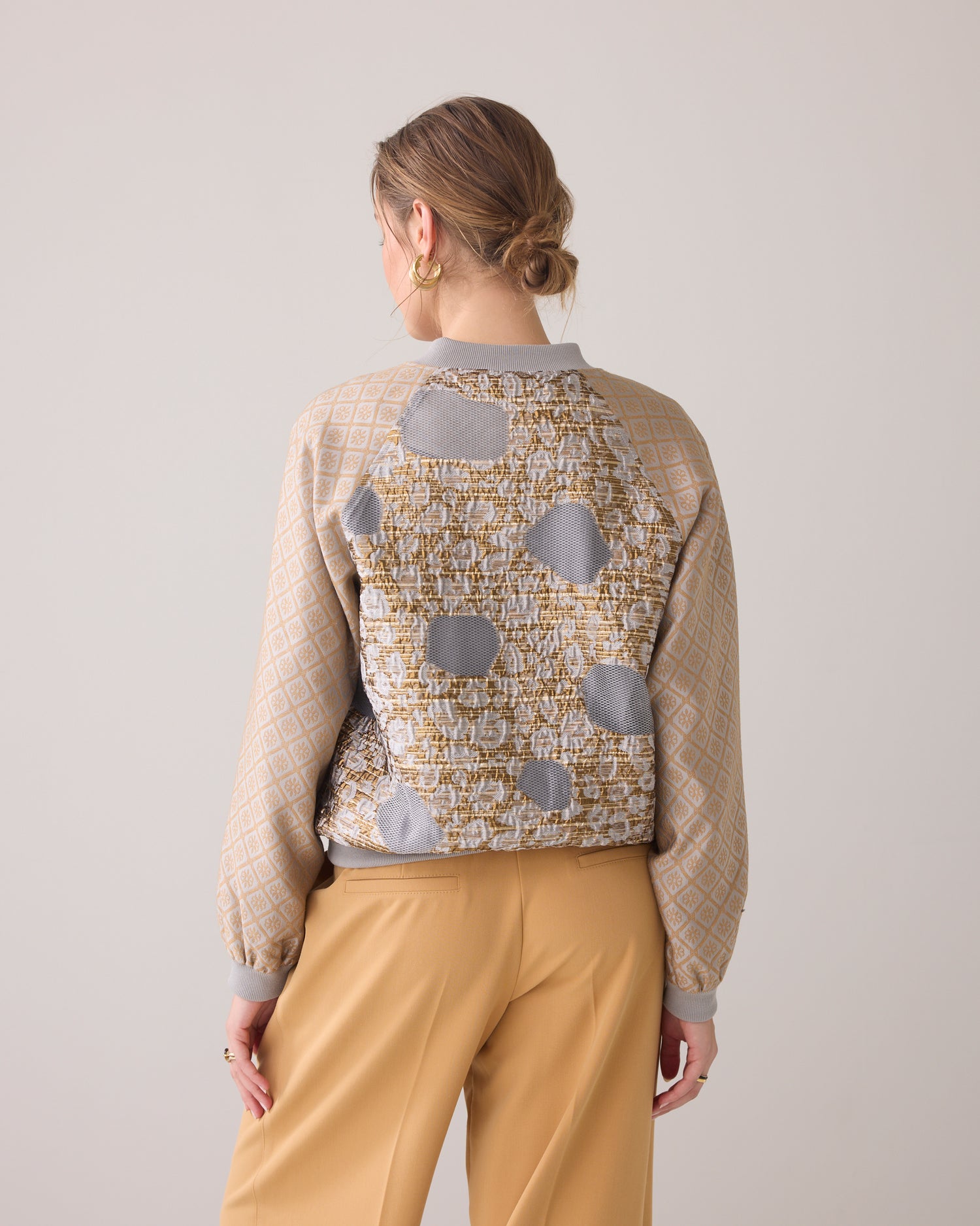Bomberjack jacquard