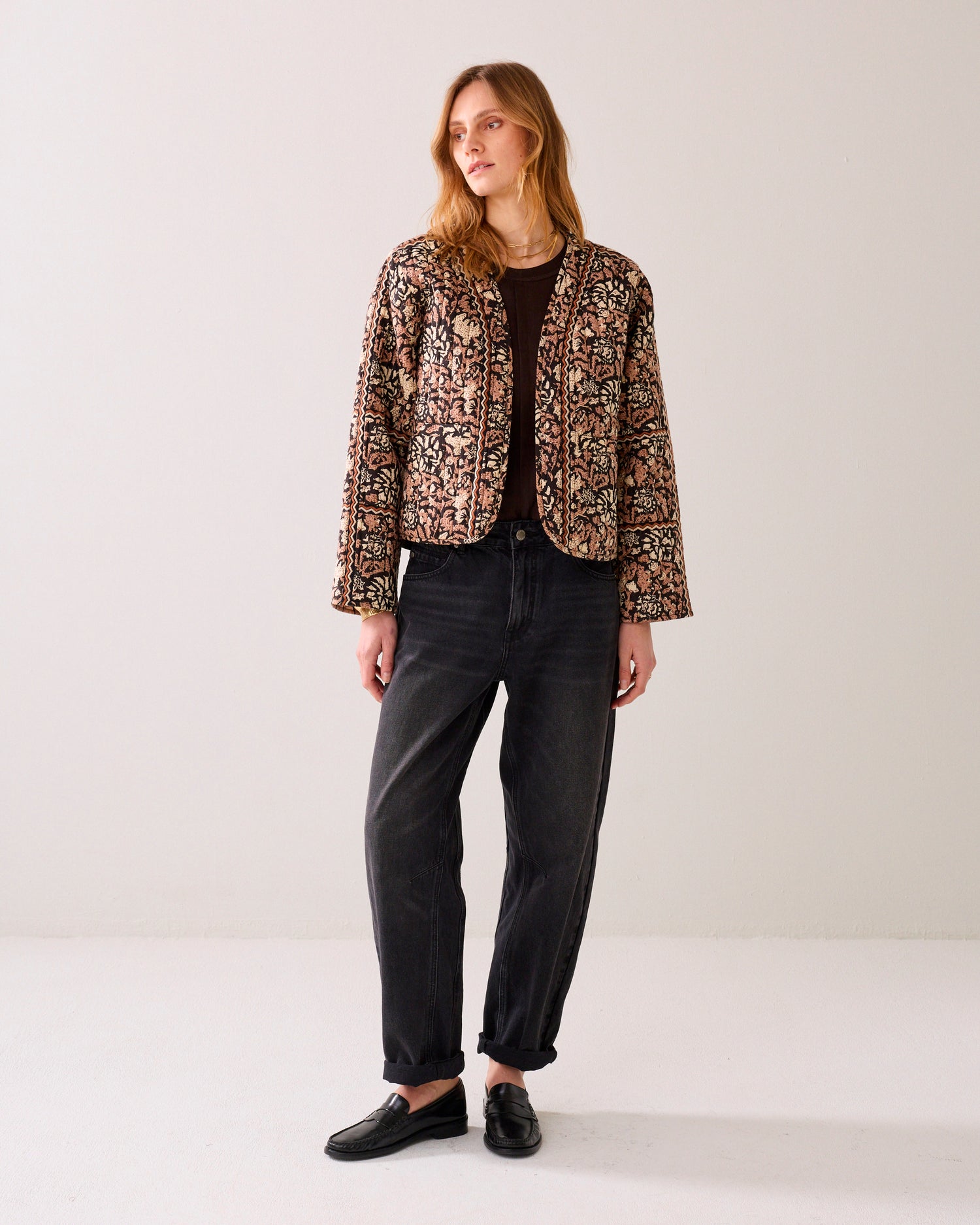 Reversible Kimonojacke Blockprint