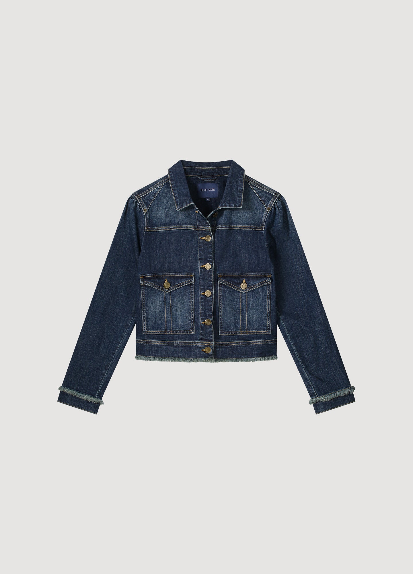 Slim fit denim jacket