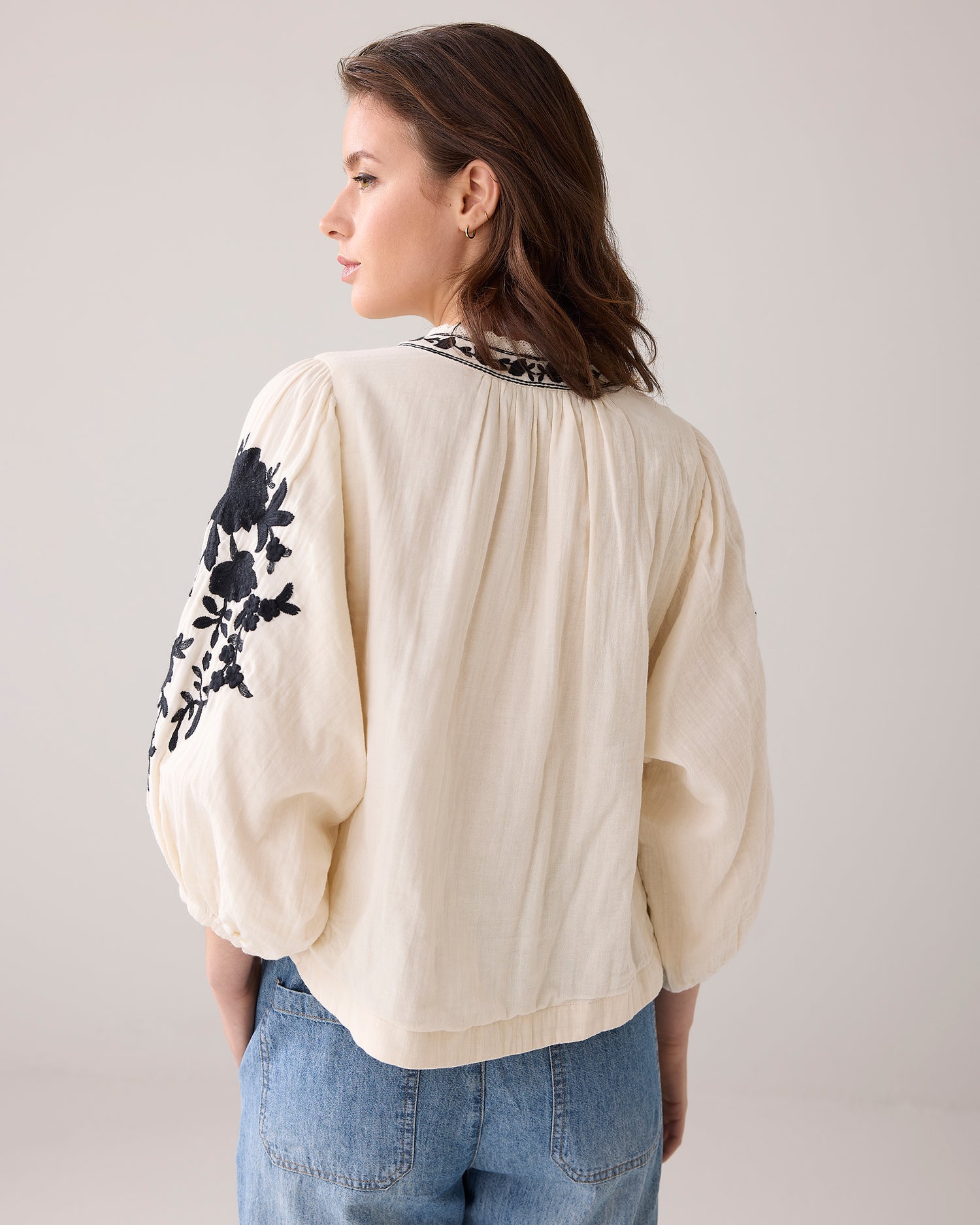 Bohemian blouse jacket