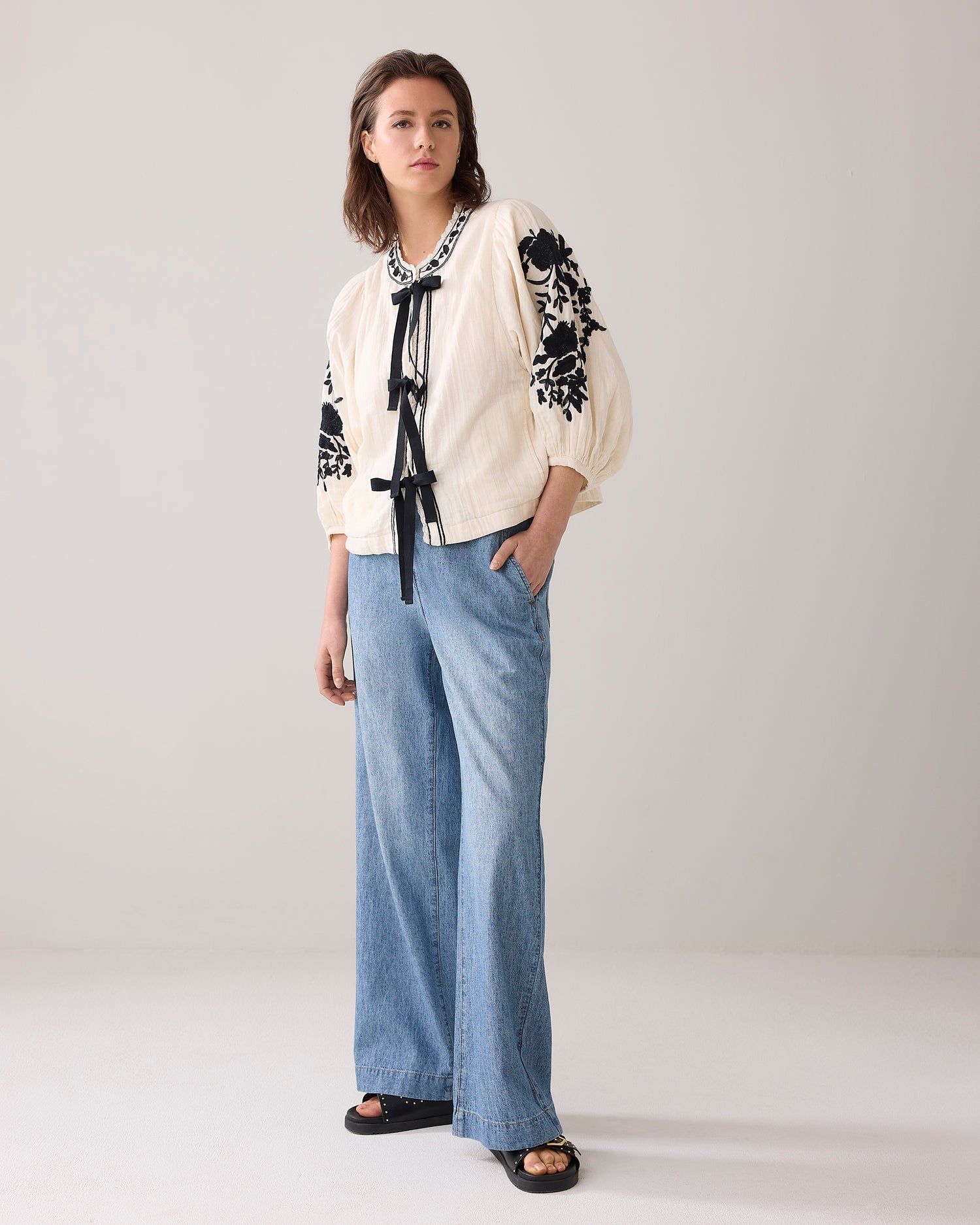 Bohemian blouse jacket