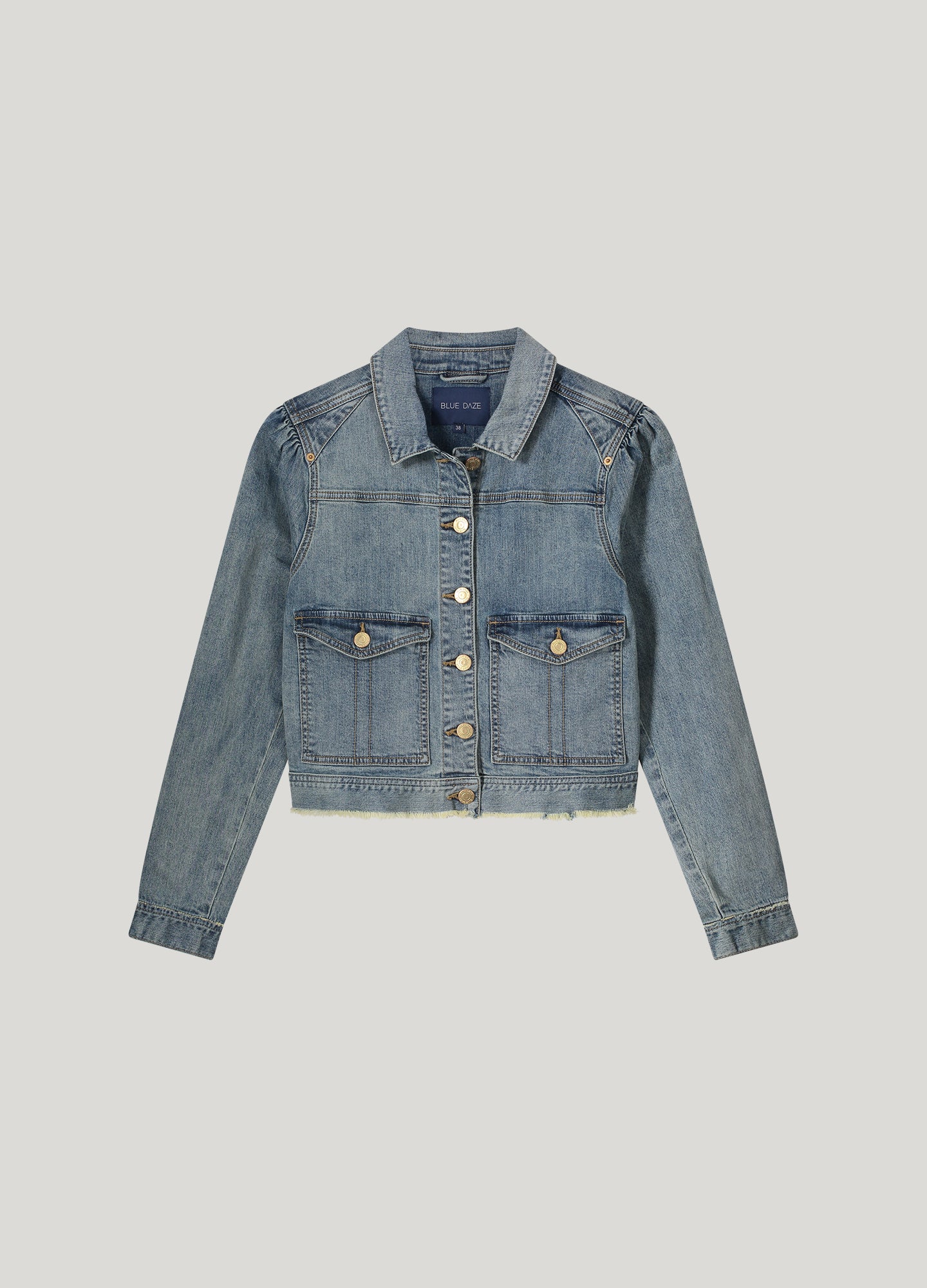 Denim jasje met stretch