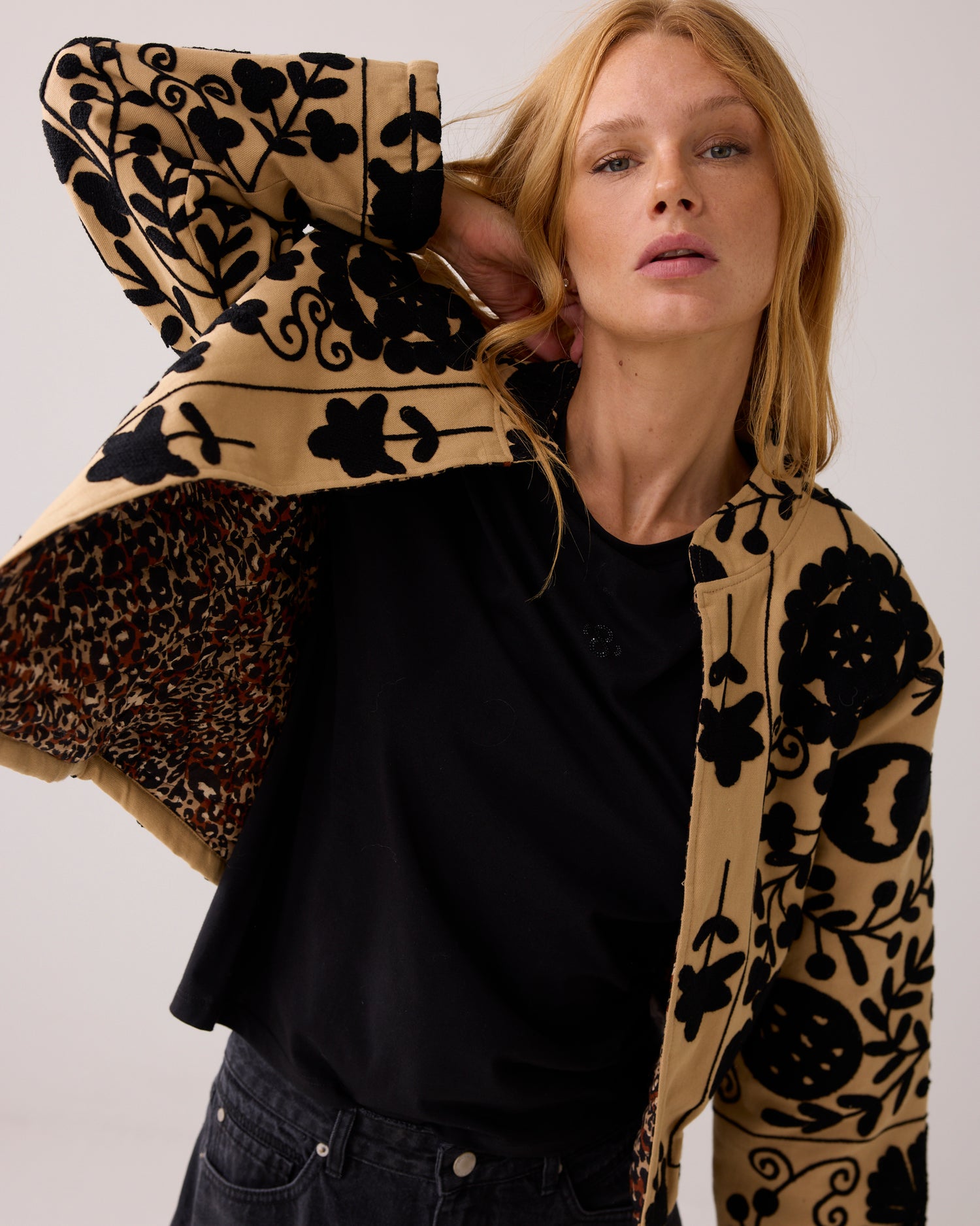 Suzani reversible jacket