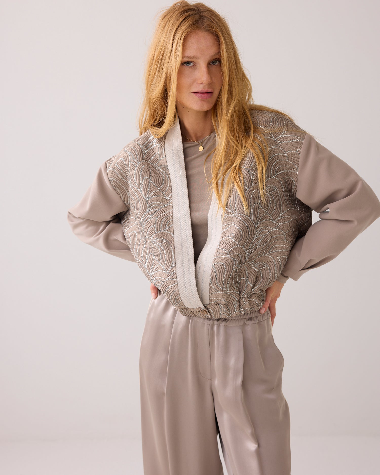 Bombervest jacquard/foam