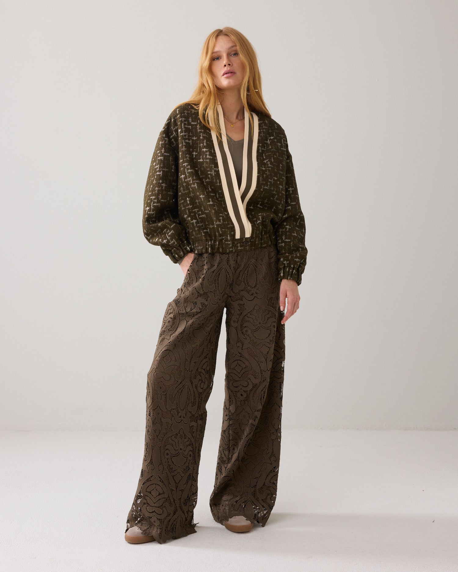 Bombervest jacquard/foam