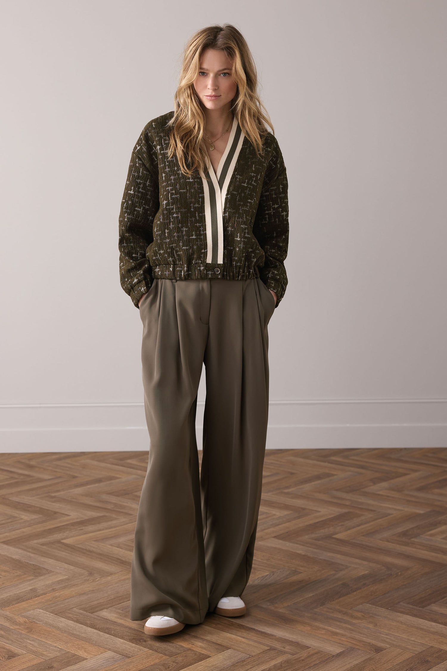 Bombervest jacquard/foam