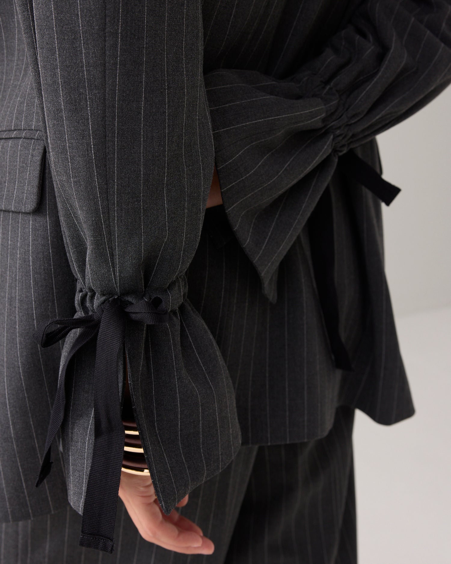 Boyfriend blazer pinstripe