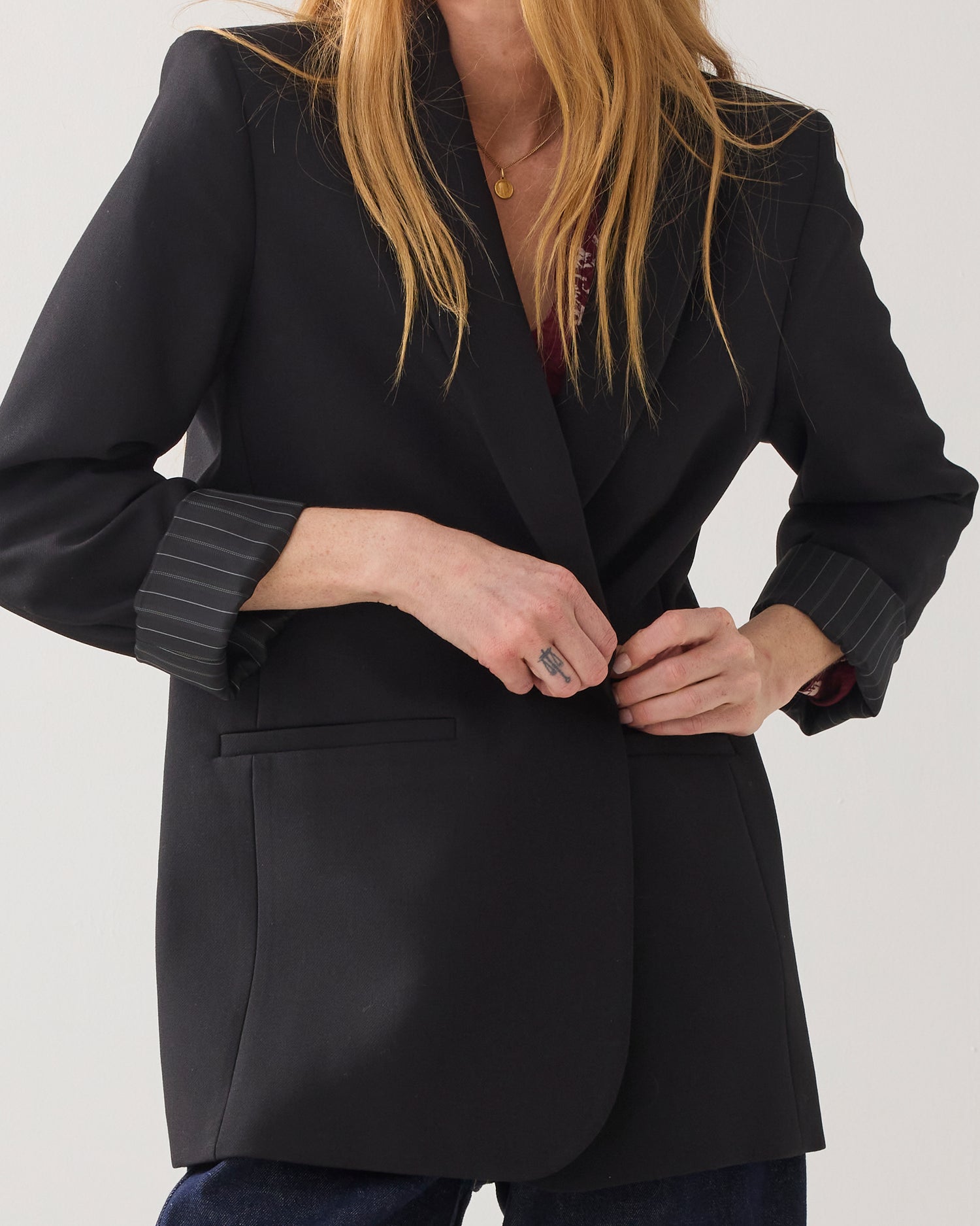 Feminin boyfriend blazer