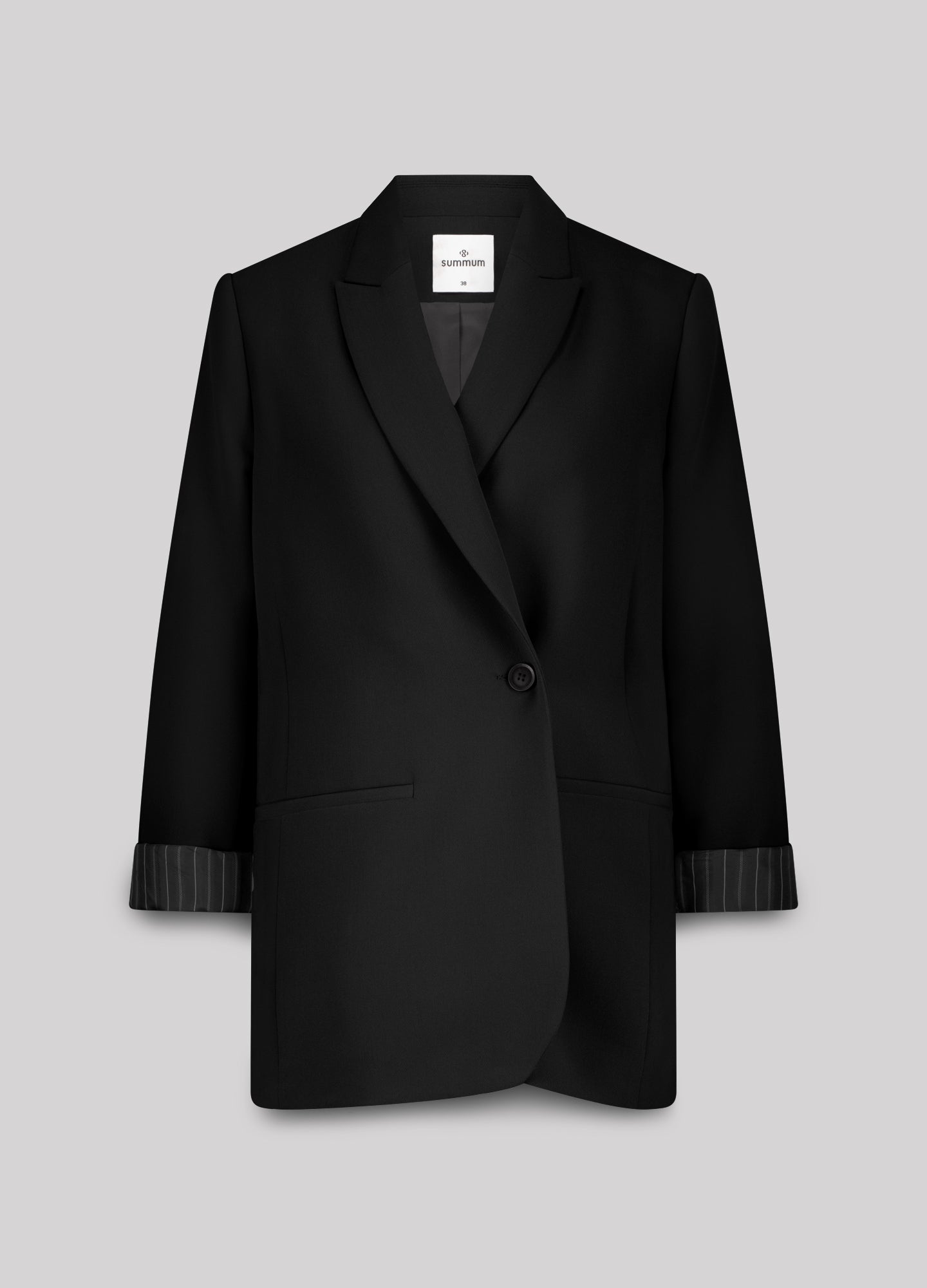 Taillierter Blazer aus Leinenmischung