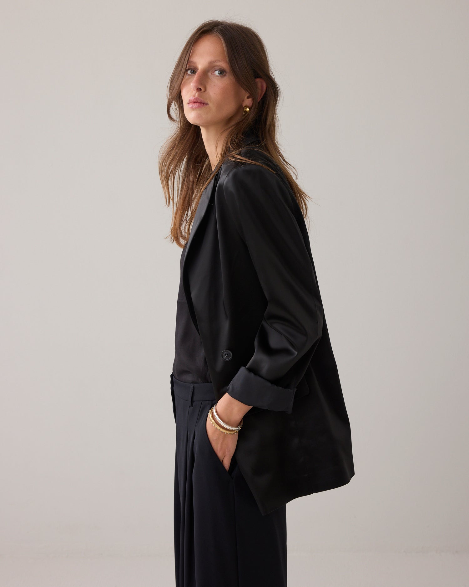 Feminin boyfriend blazer