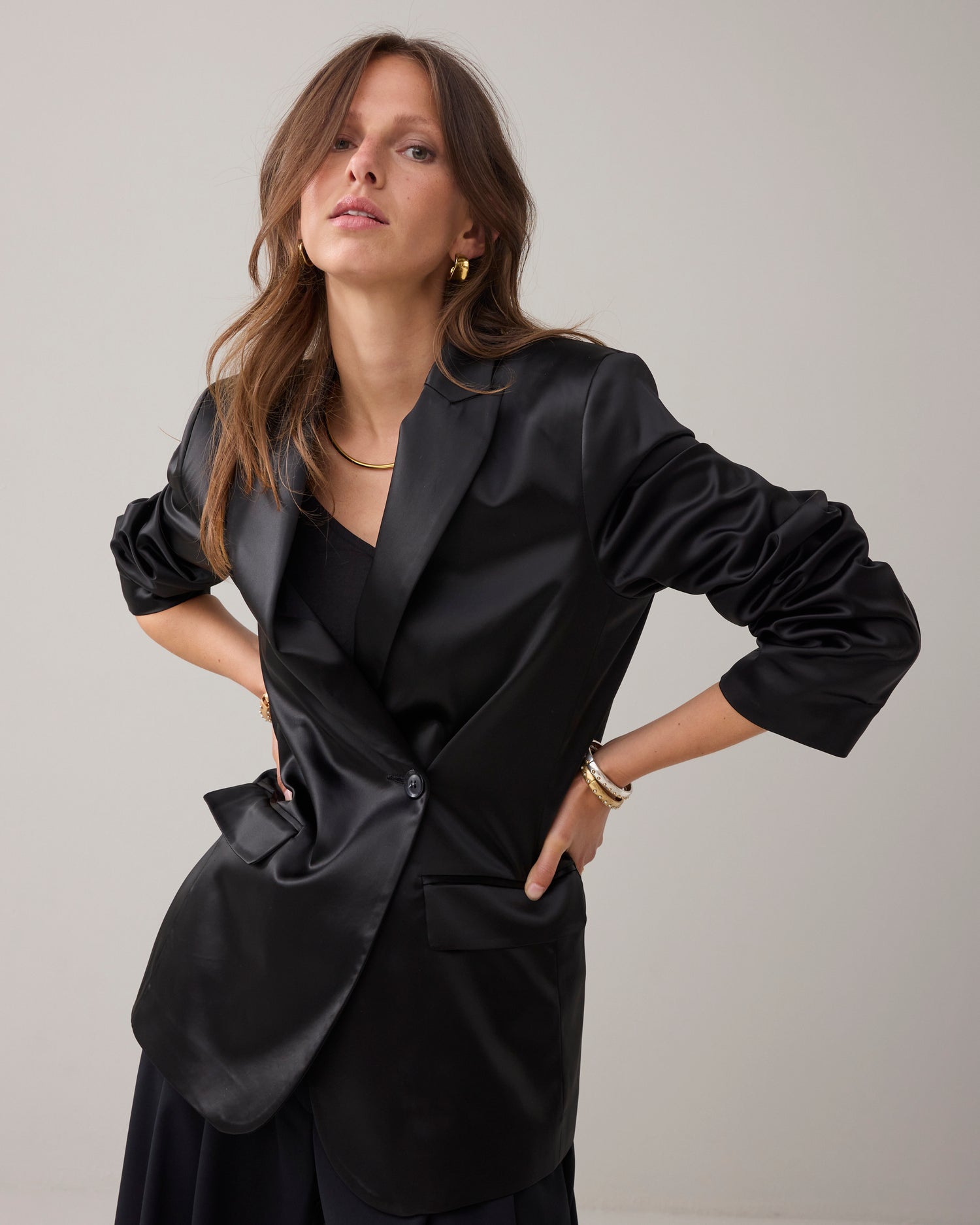 Feminin boyfriend blazer