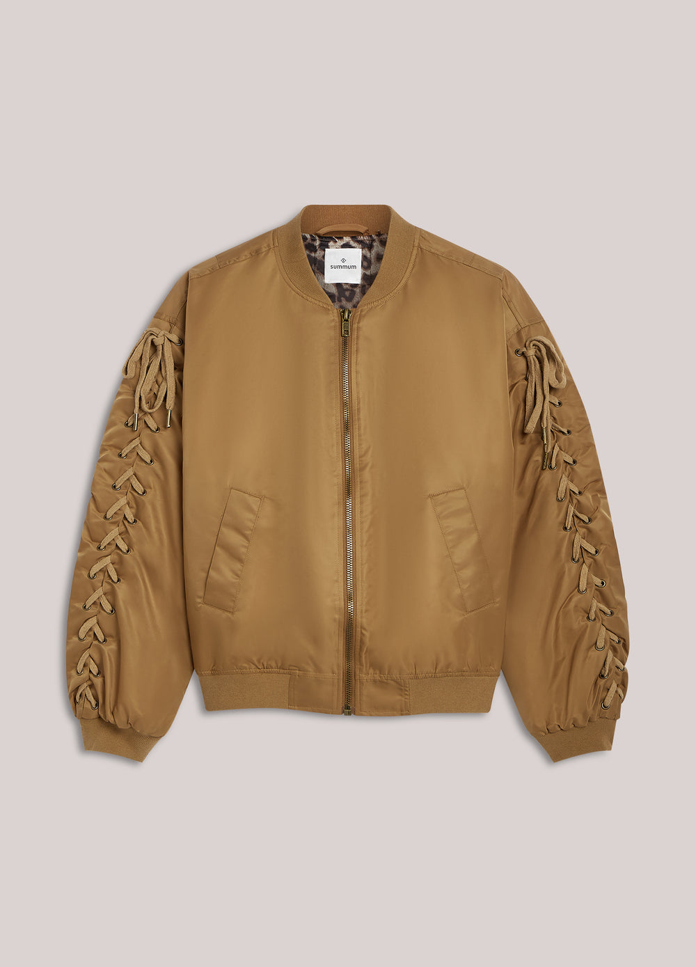 Bomberjas met veterdetail