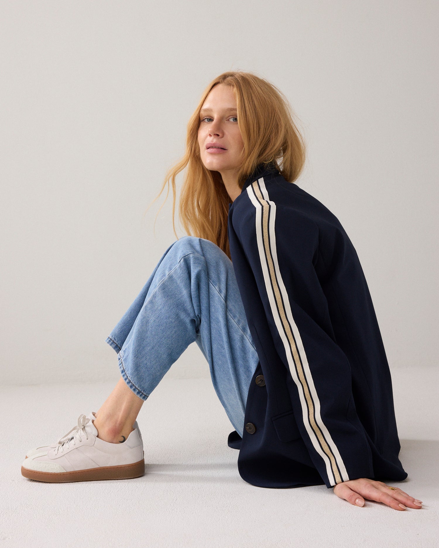 Sporty boyfriend blazer