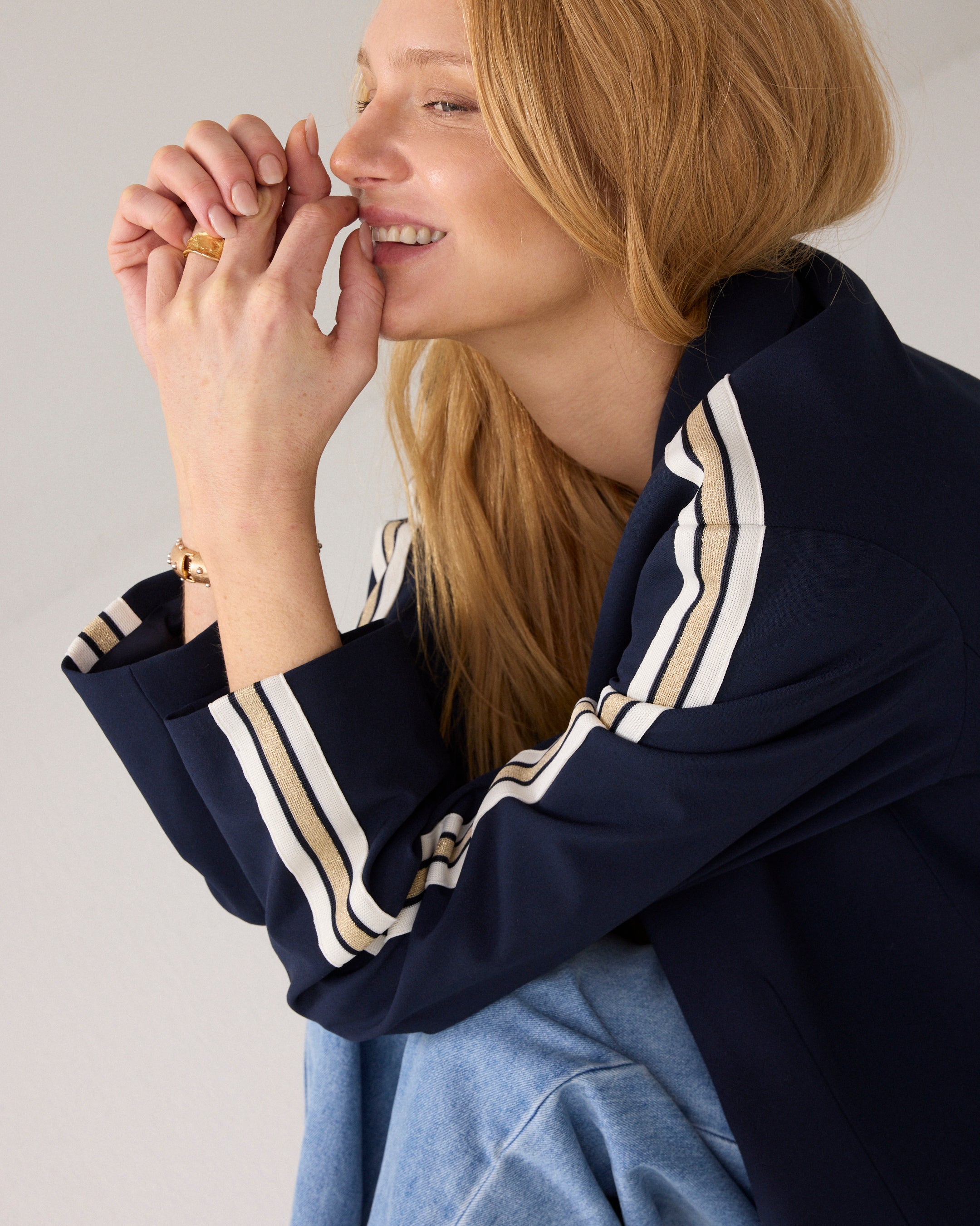 Sporty boyfriend blazer