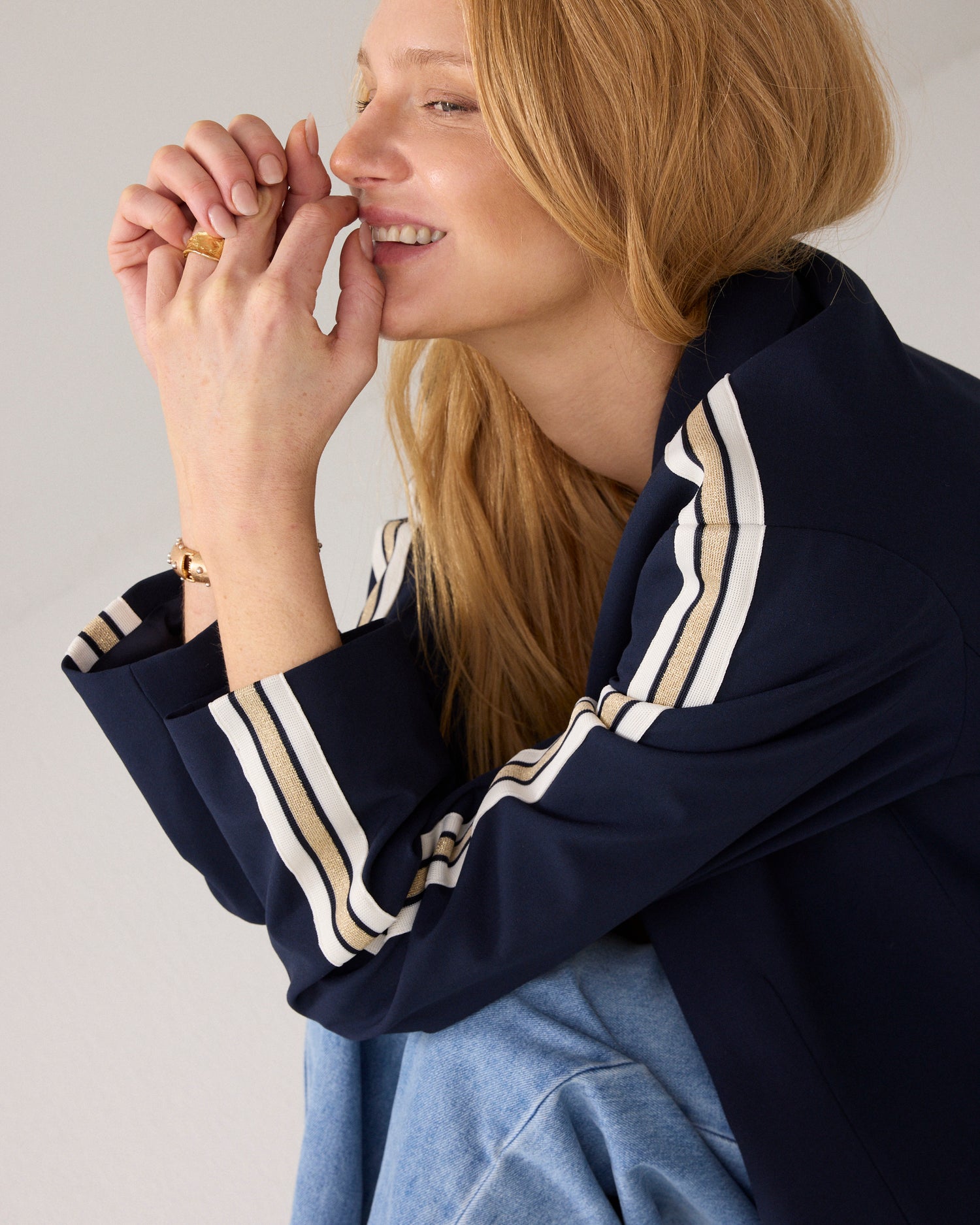 Sporty boyfriend blazer