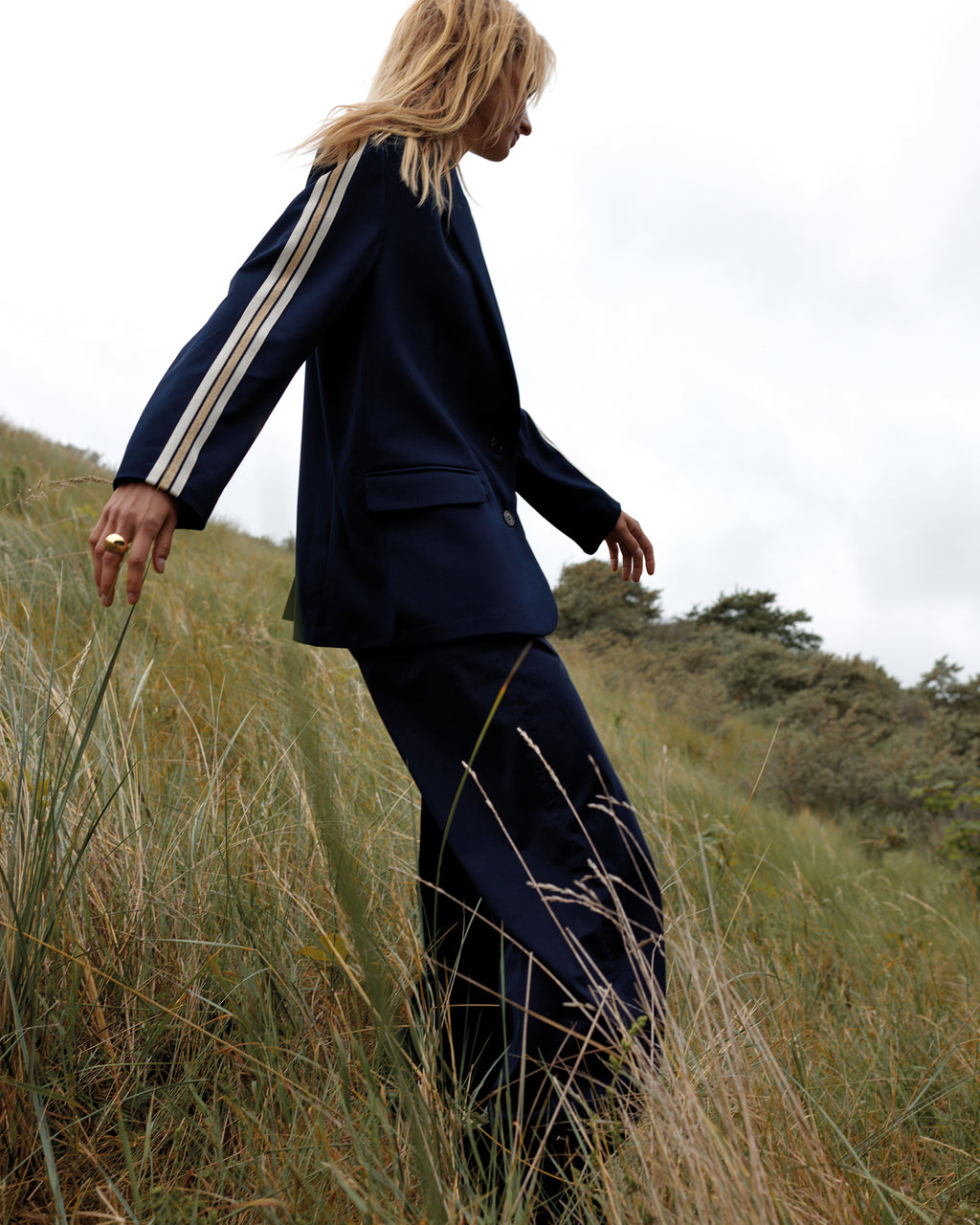 Sporty boyfriend blazer