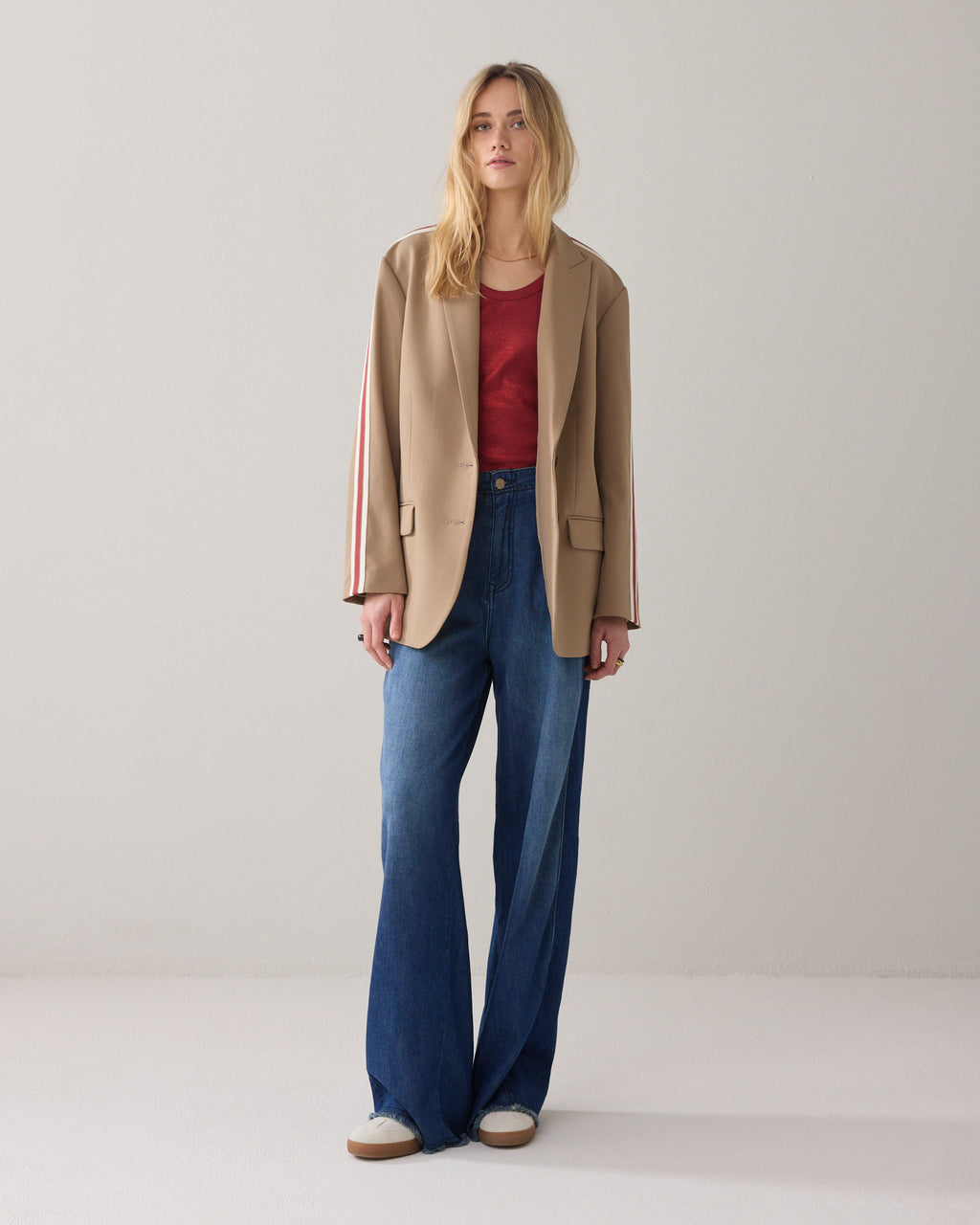 Sporty boyfriend blazer
