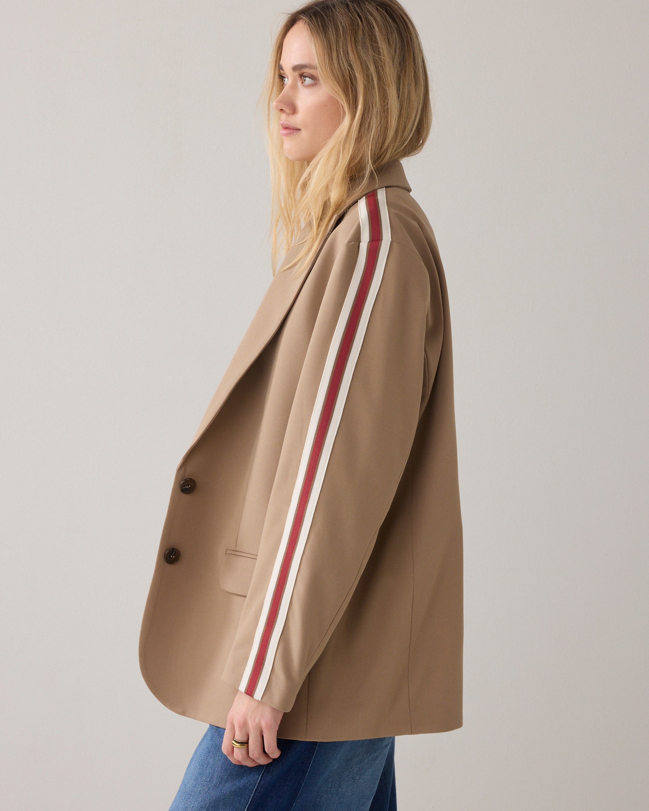 Sporty boyfriend blazer