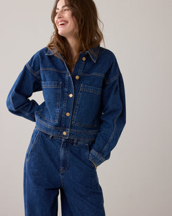 Boxy denim jacket