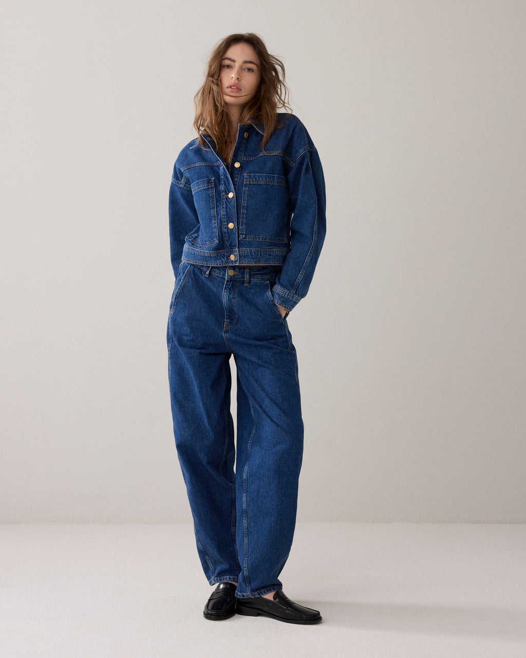 Boxy denim jacket