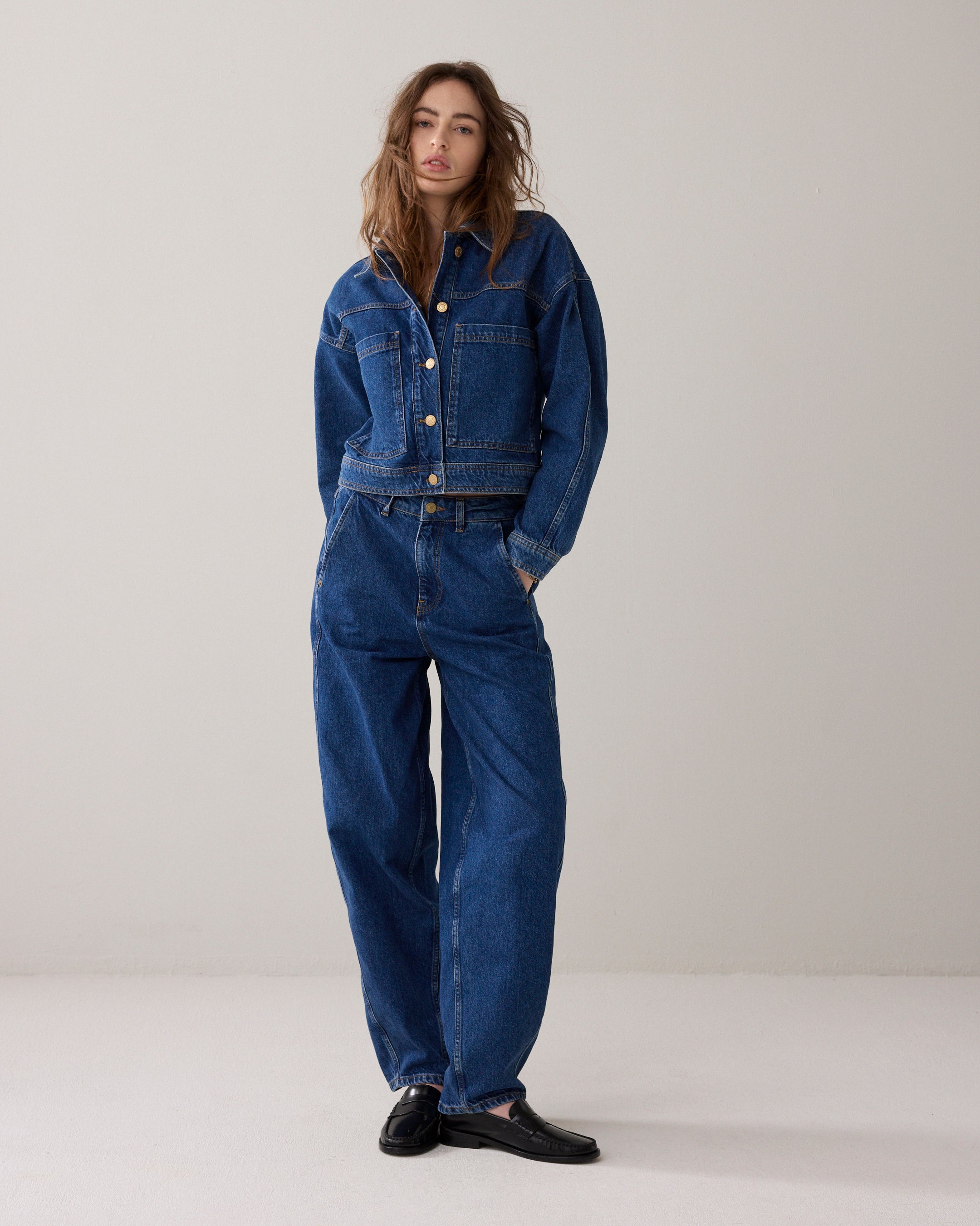 Boxy denim jacket