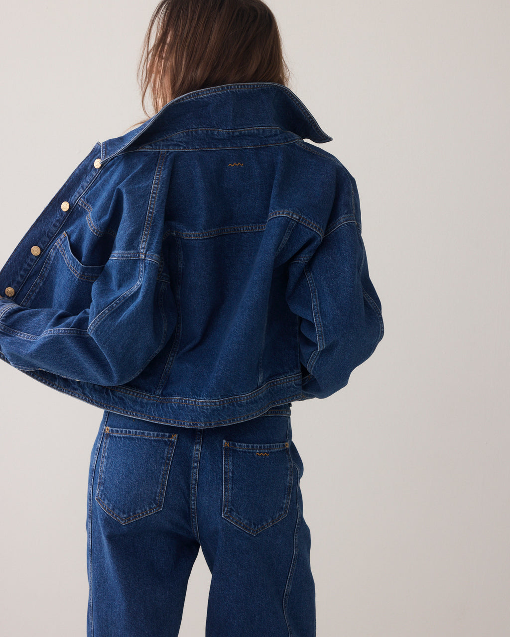 Boxy denim jacket