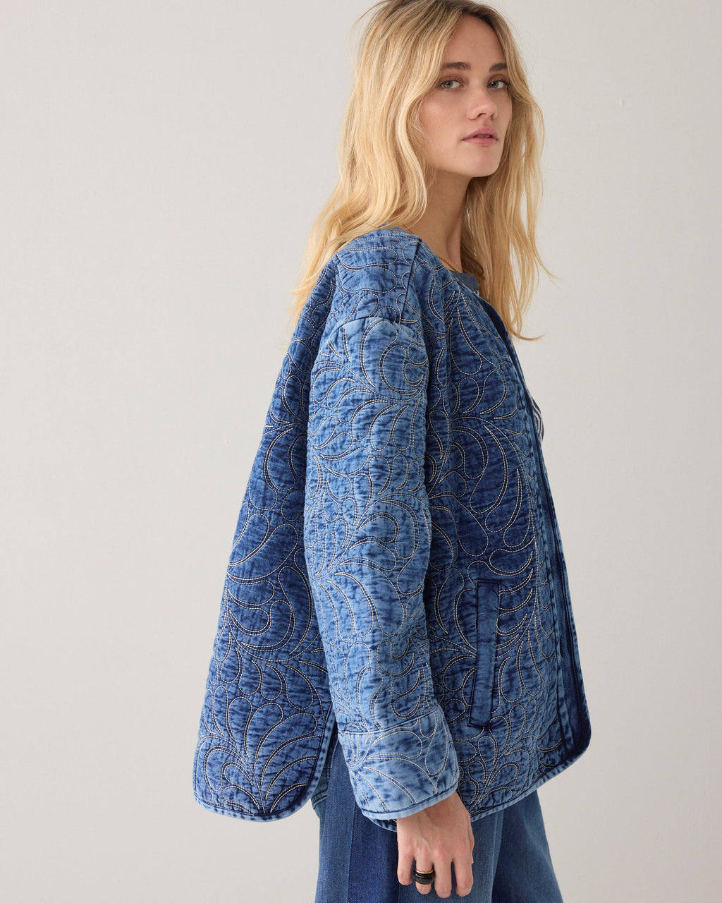 Quilted tussenjas