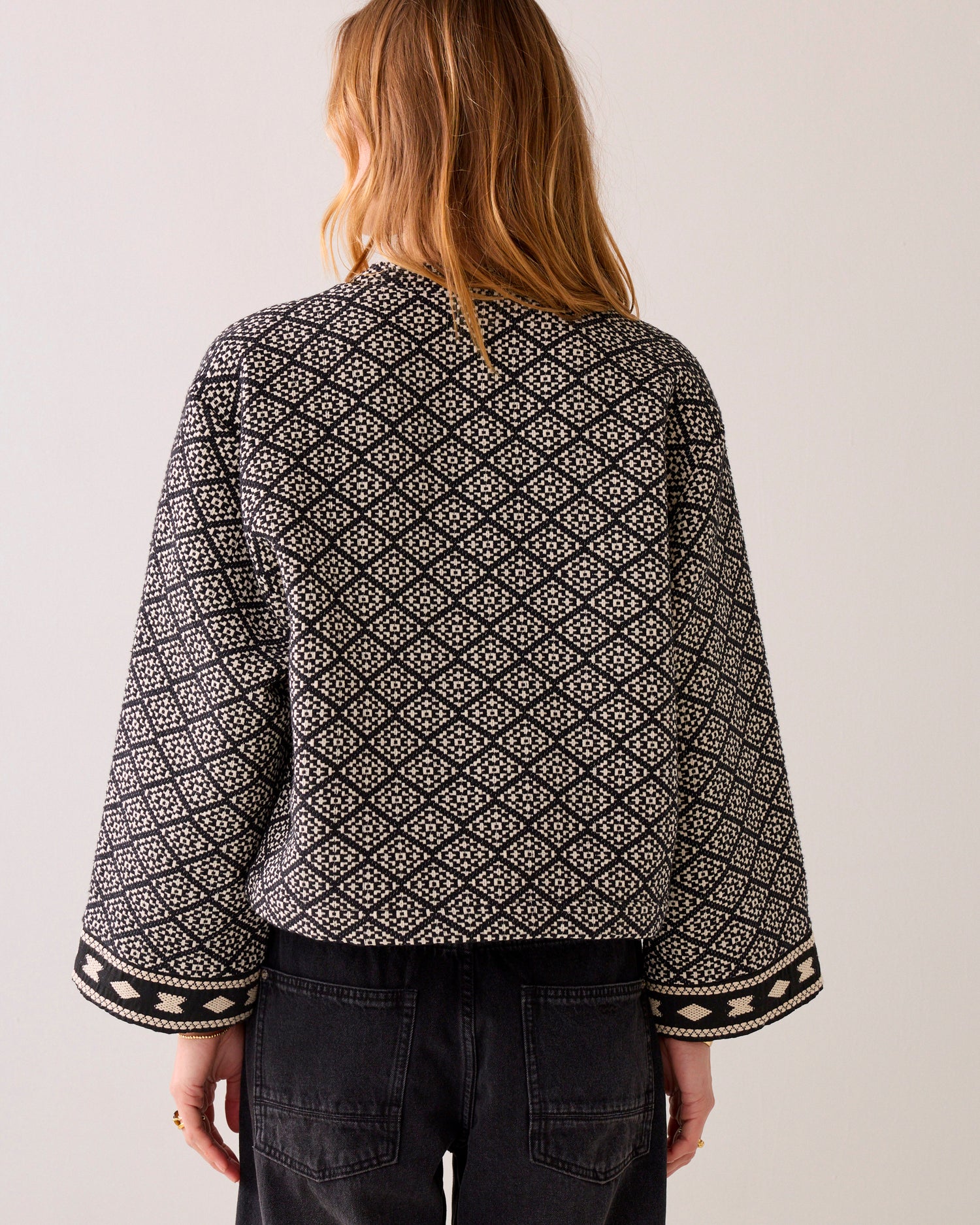 Reversible Kimonojacke Jacquard