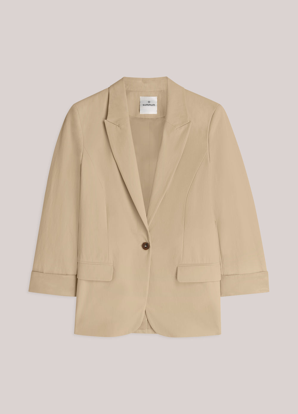 Bestseller getailleerde blazer katoenblend