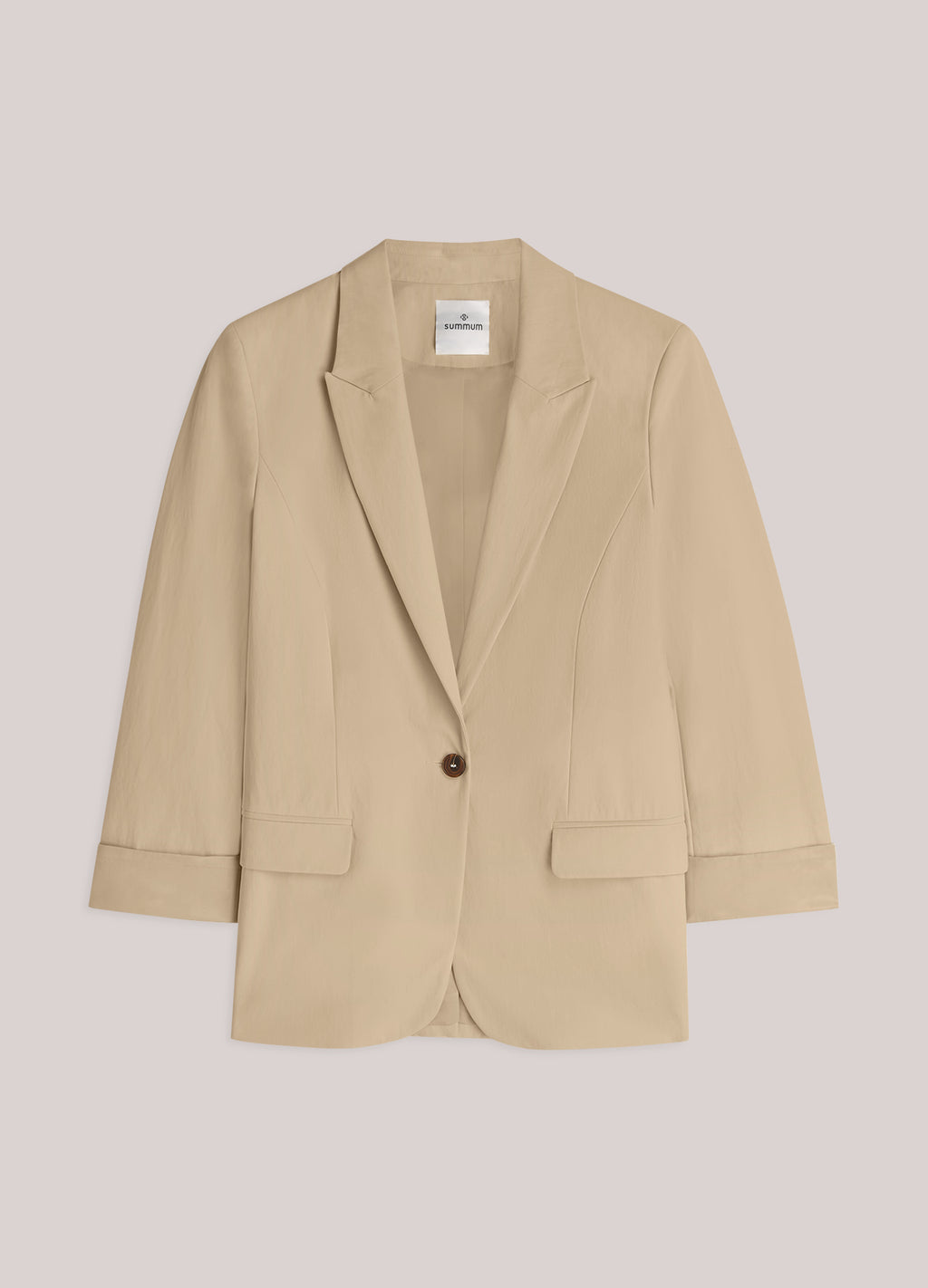 Bestseller getailleerde blazer katoenblend