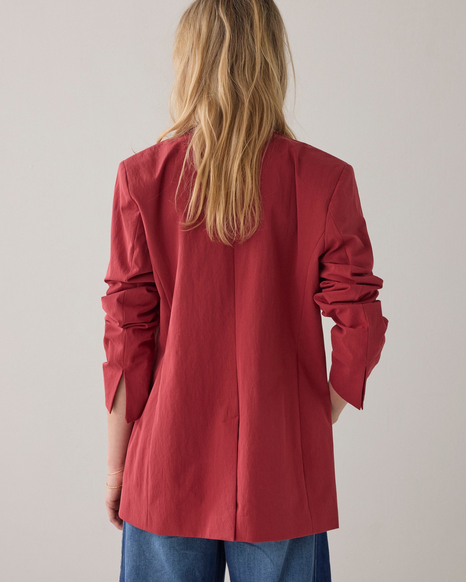 Bestseller getailleerde blazer katoenblend